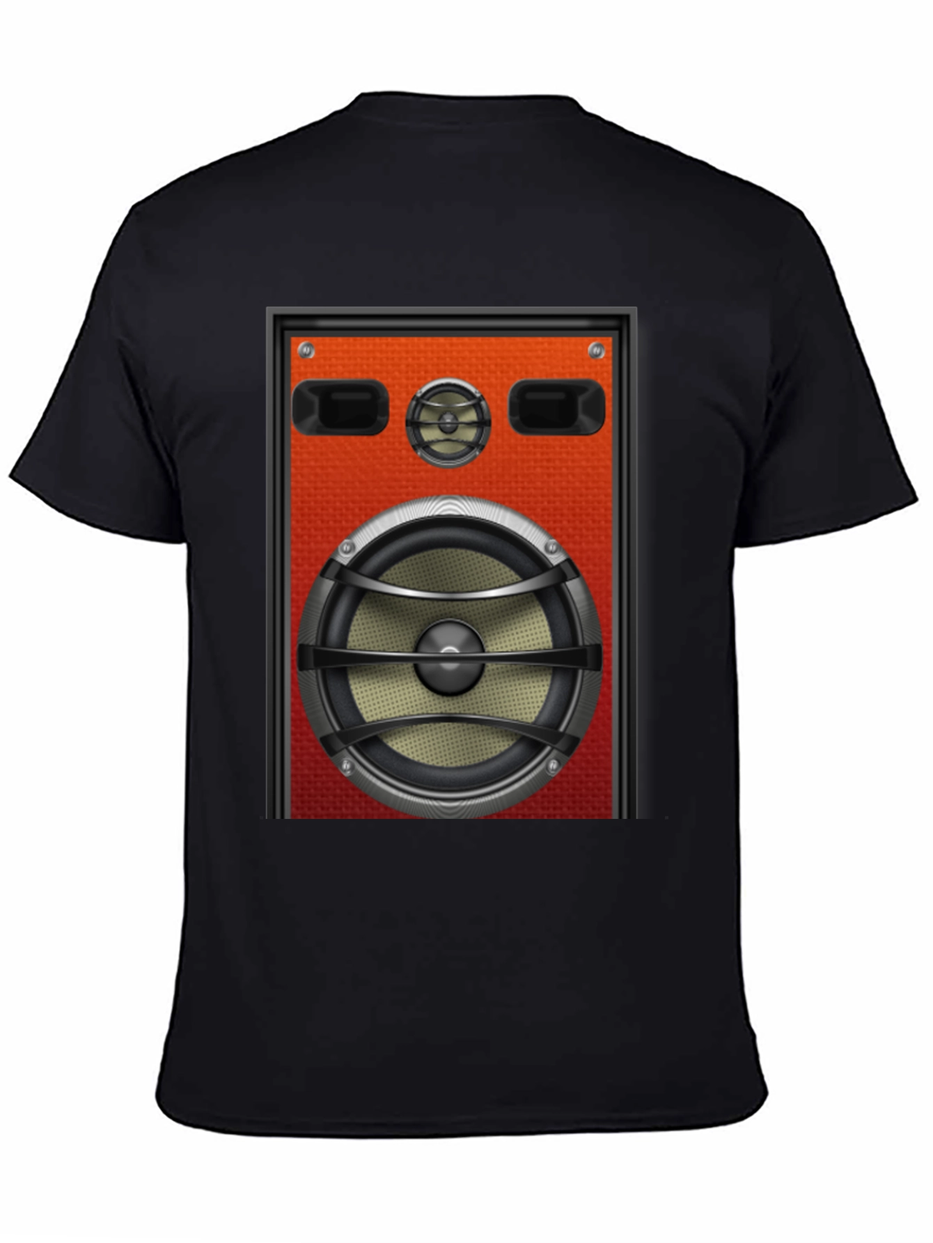 Speaker Graphic T-Shirt - Bold Audio Style