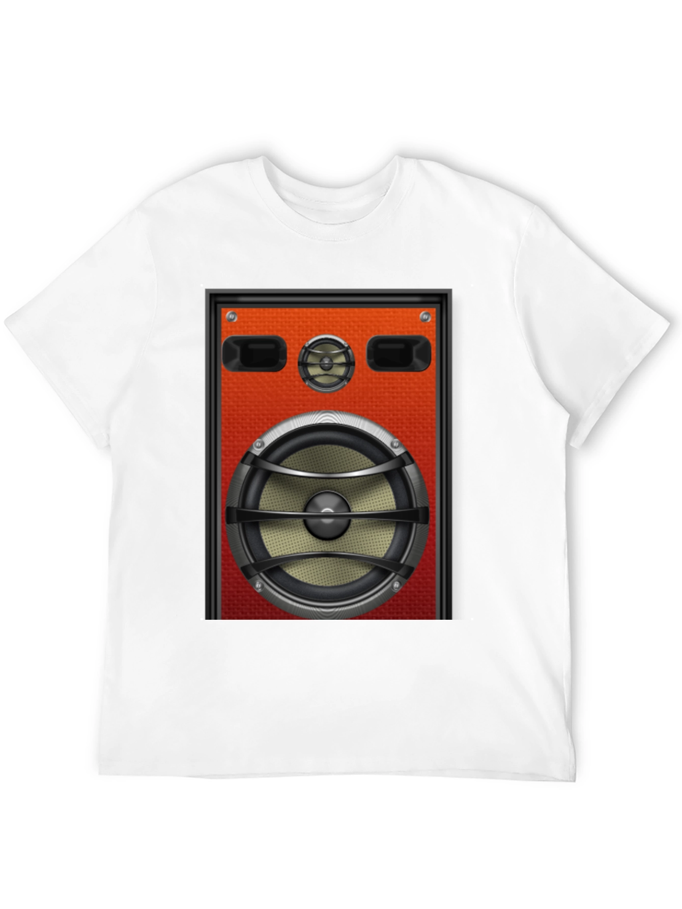 Speaker Graphic T-Shirt - Bold Audio Style