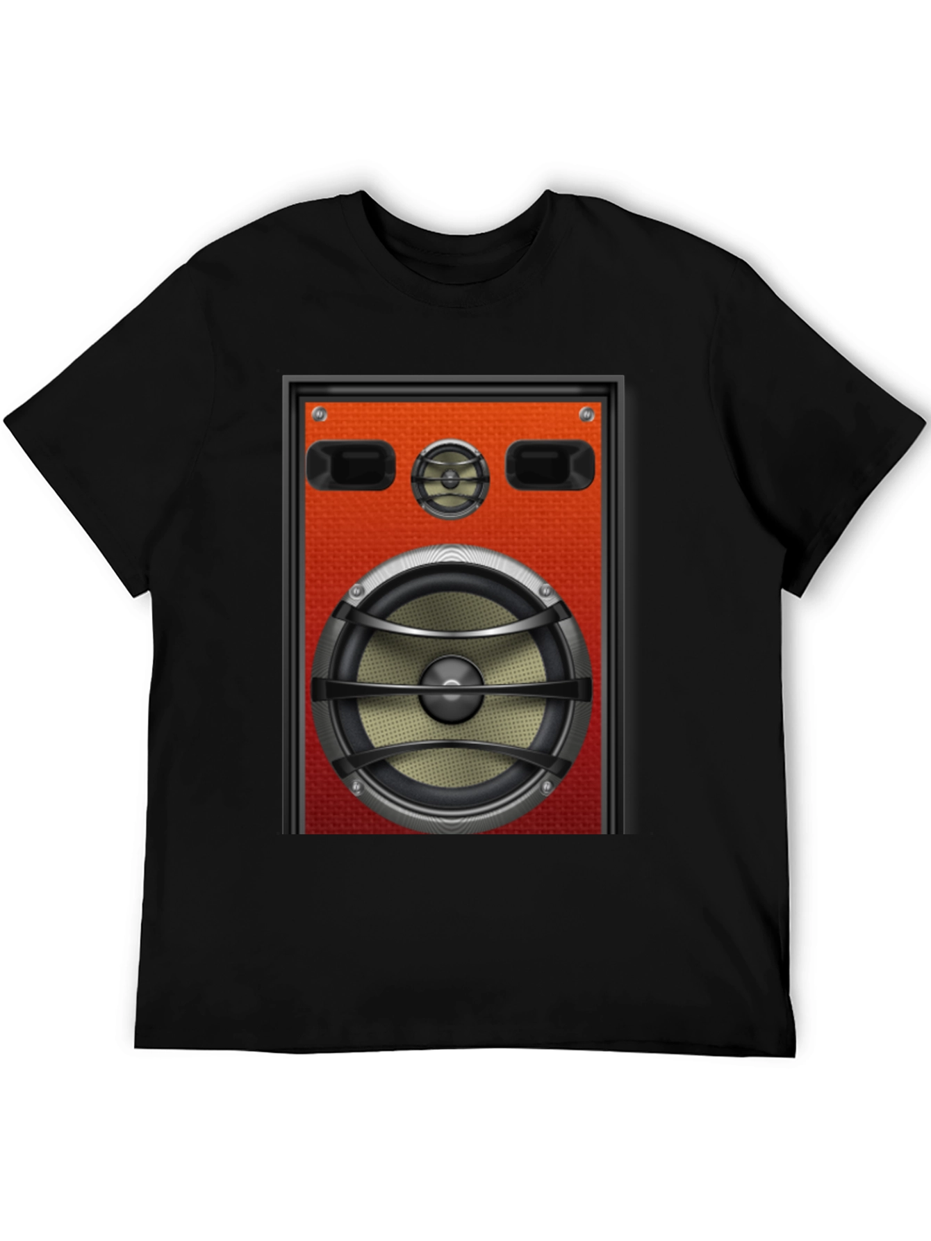 Speaker Graphic T-Shirt - Bold Audio Style