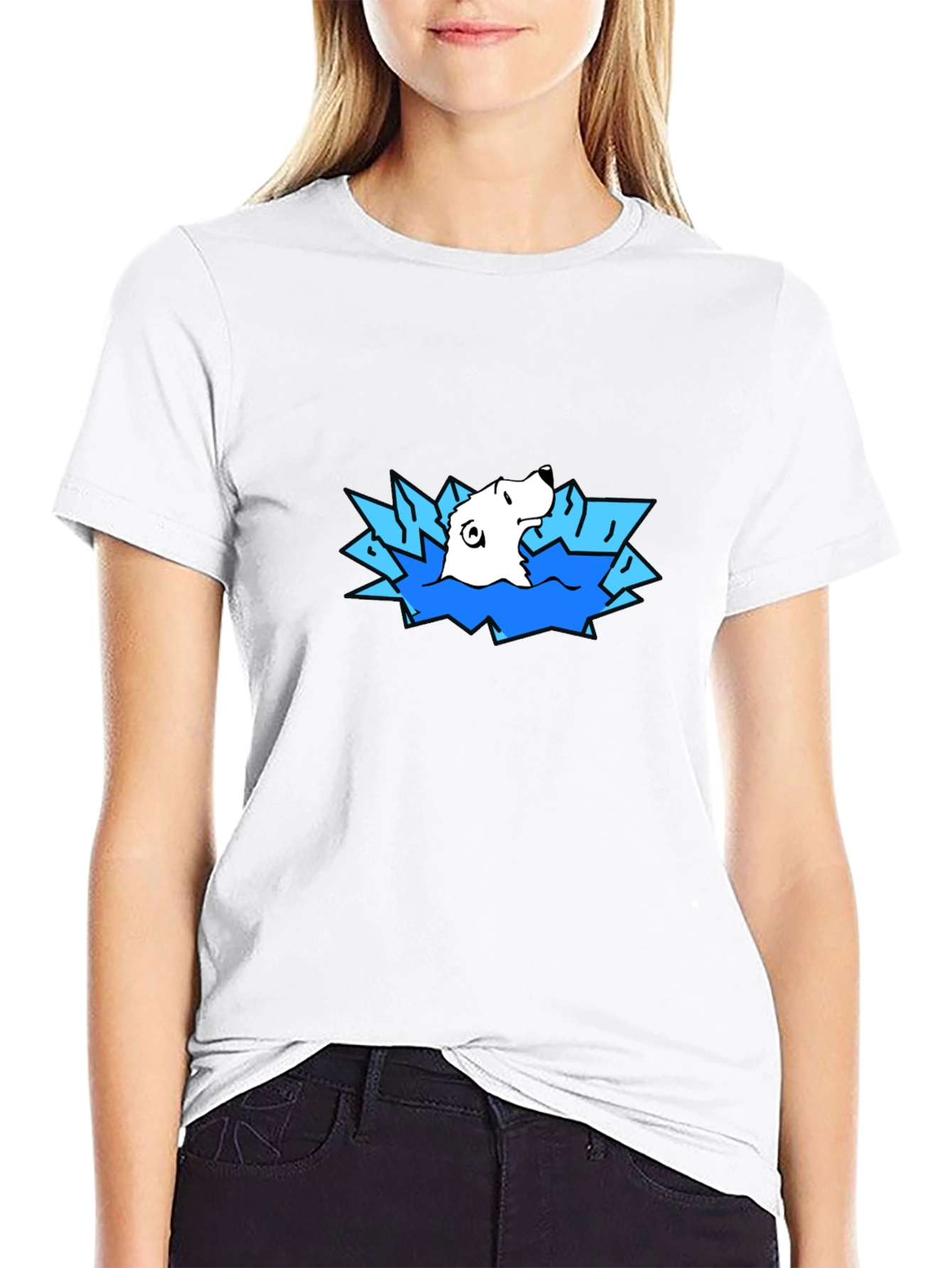 Polar Bear Ice T-Shirt - Cool Graphic Tee