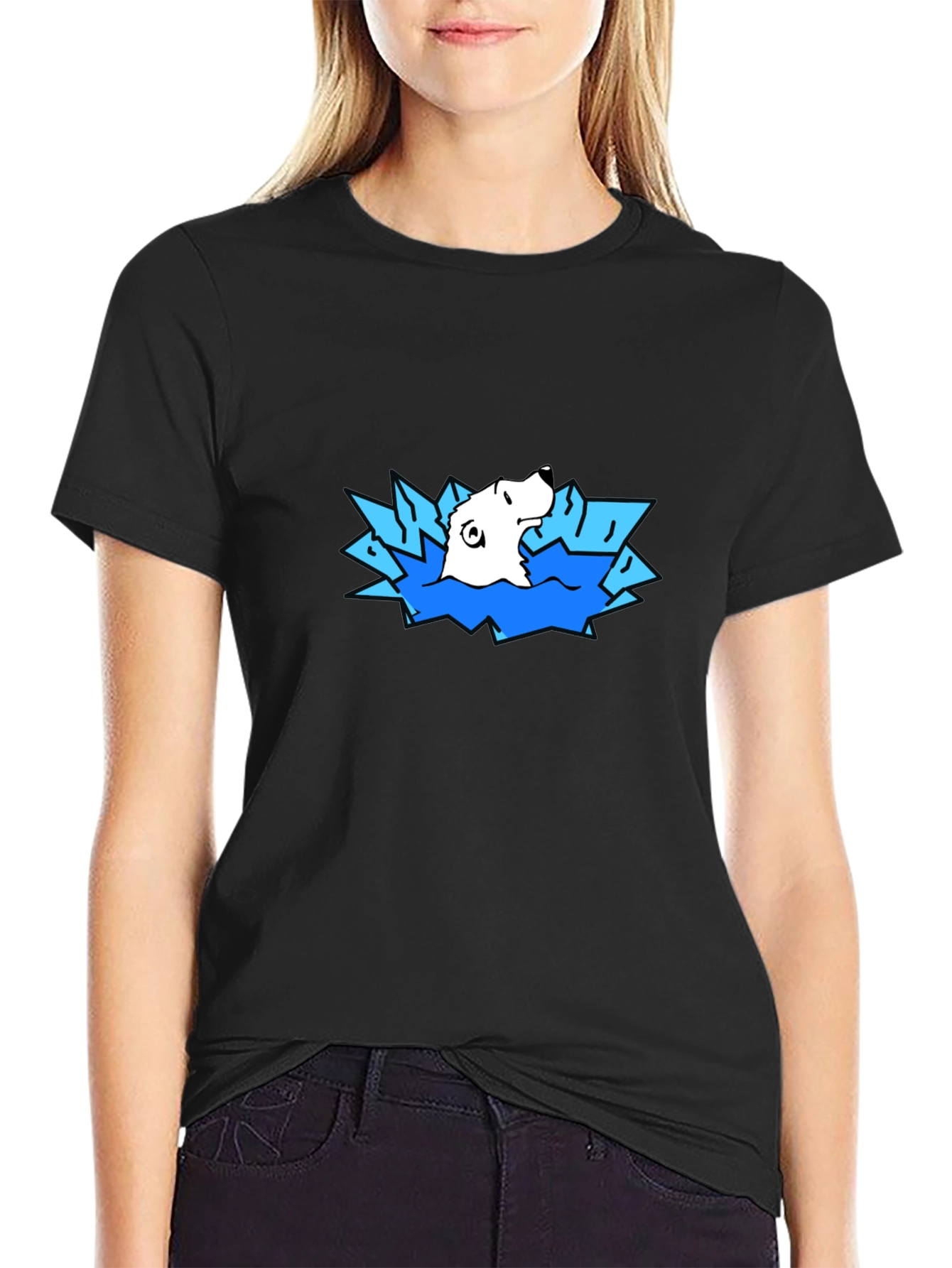 Polar Bear Ice T-Shirt - Cool Graphic Tee