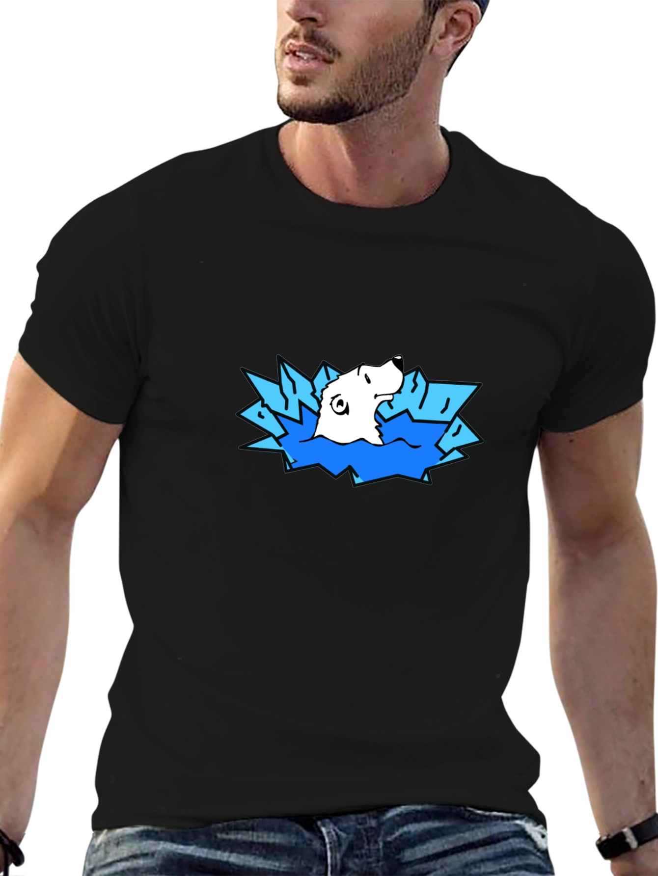 Polar Bear Ice T-Shirt - Cool Graphic Tee