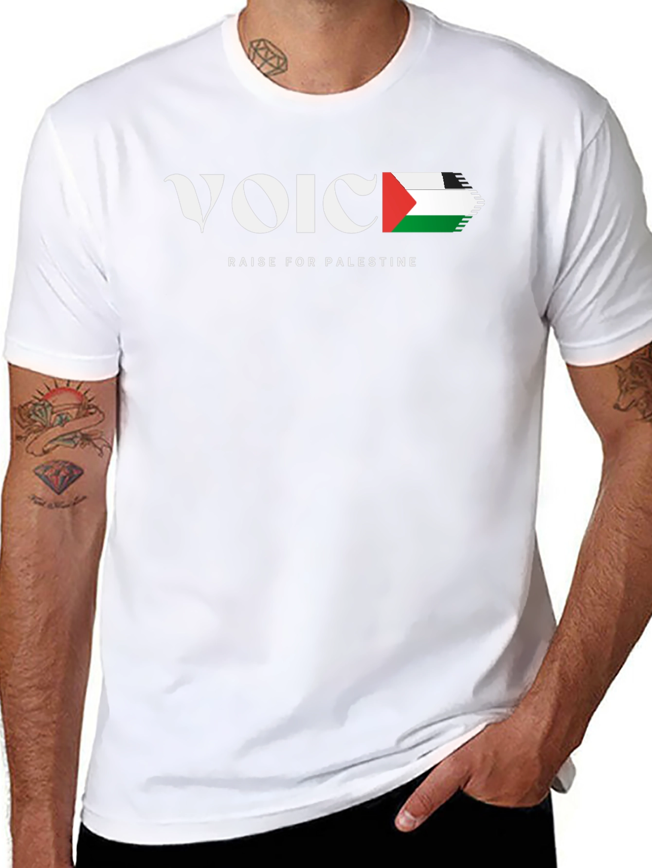 Raise Your Voice for Palestine T-Shirt