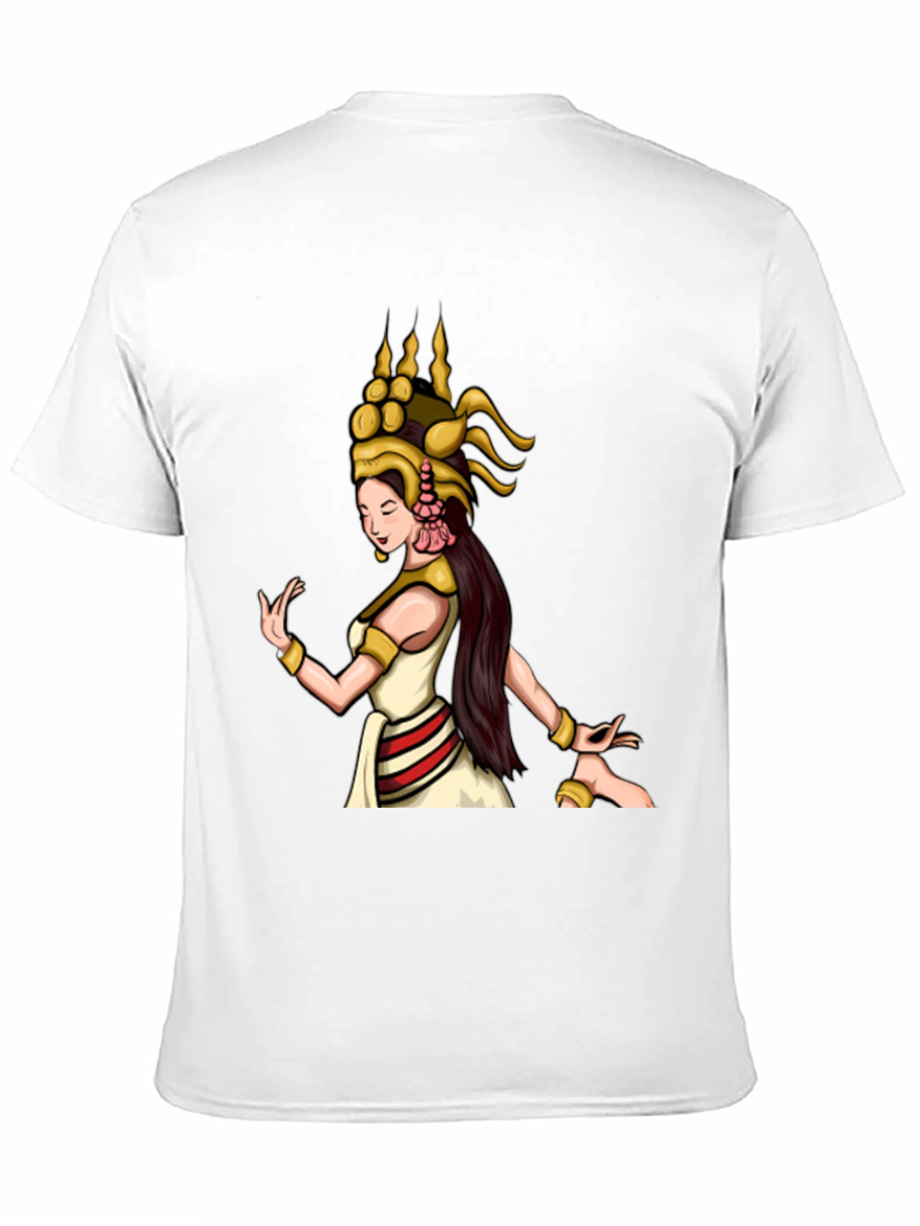 Elegant Dancer Graphic Tee - Unisex Black T-Shirt