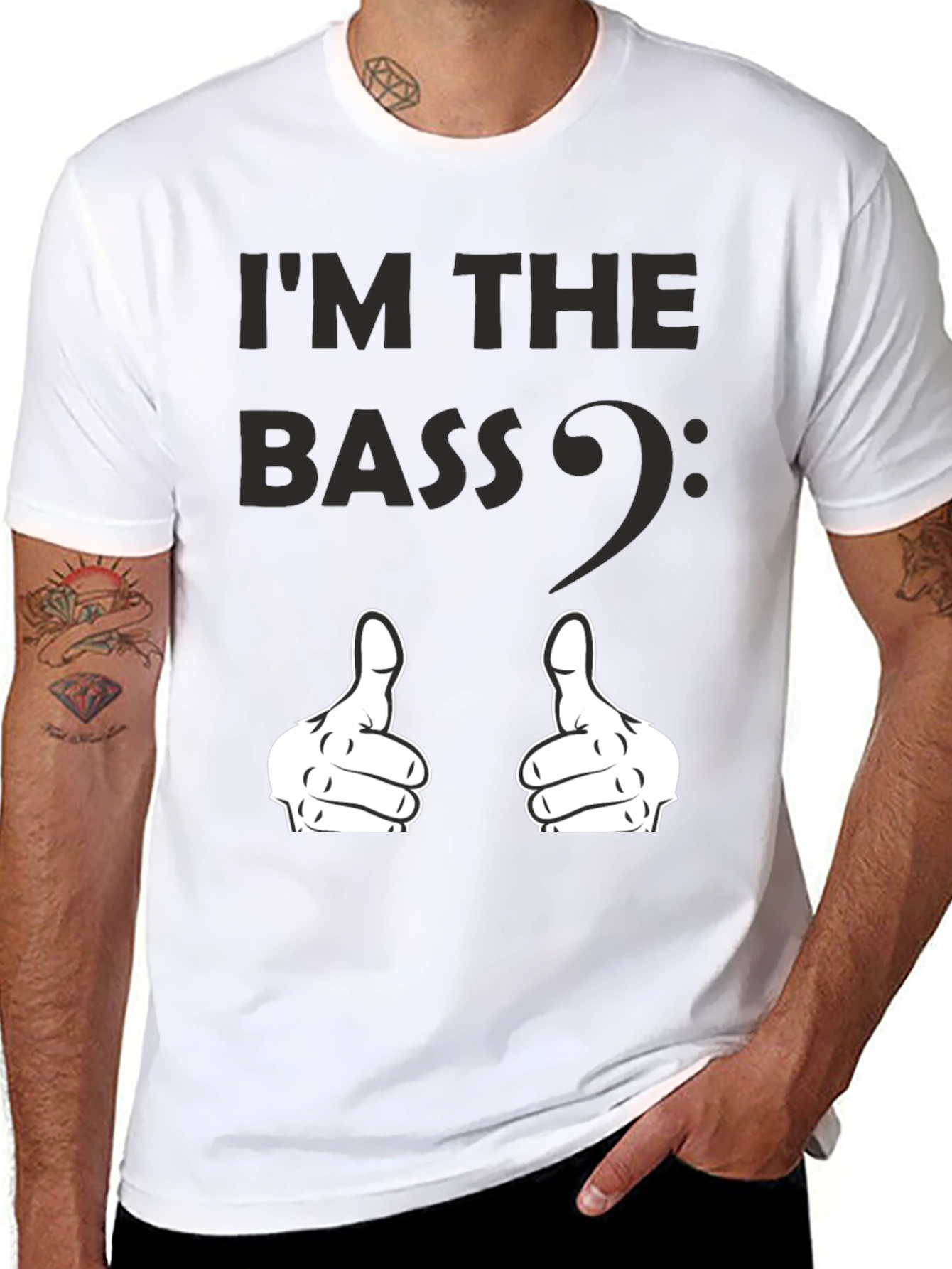 Im the Bass - Funny Music T-Shirt
