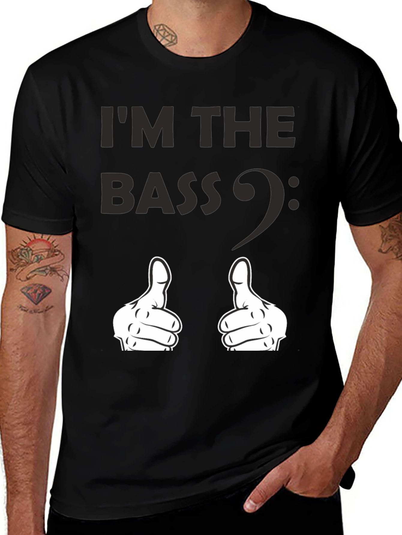 Im the Bass - Funny Music T-Shirt