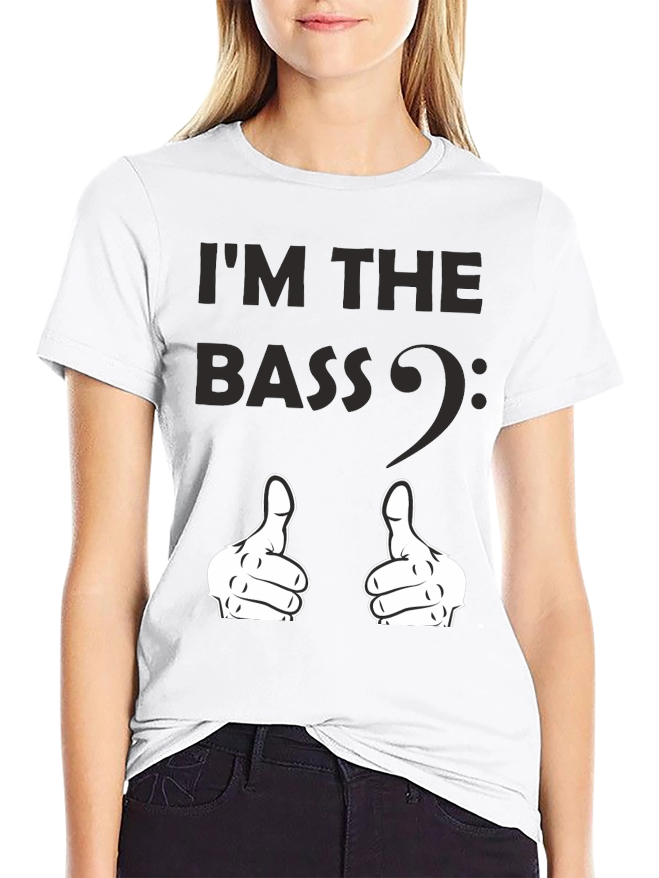 Im the Bass - Funny Music T-Shirt