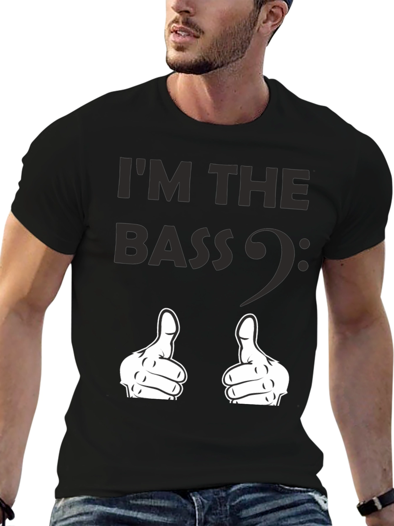 Im the Bass - Funny Music T-Shirt