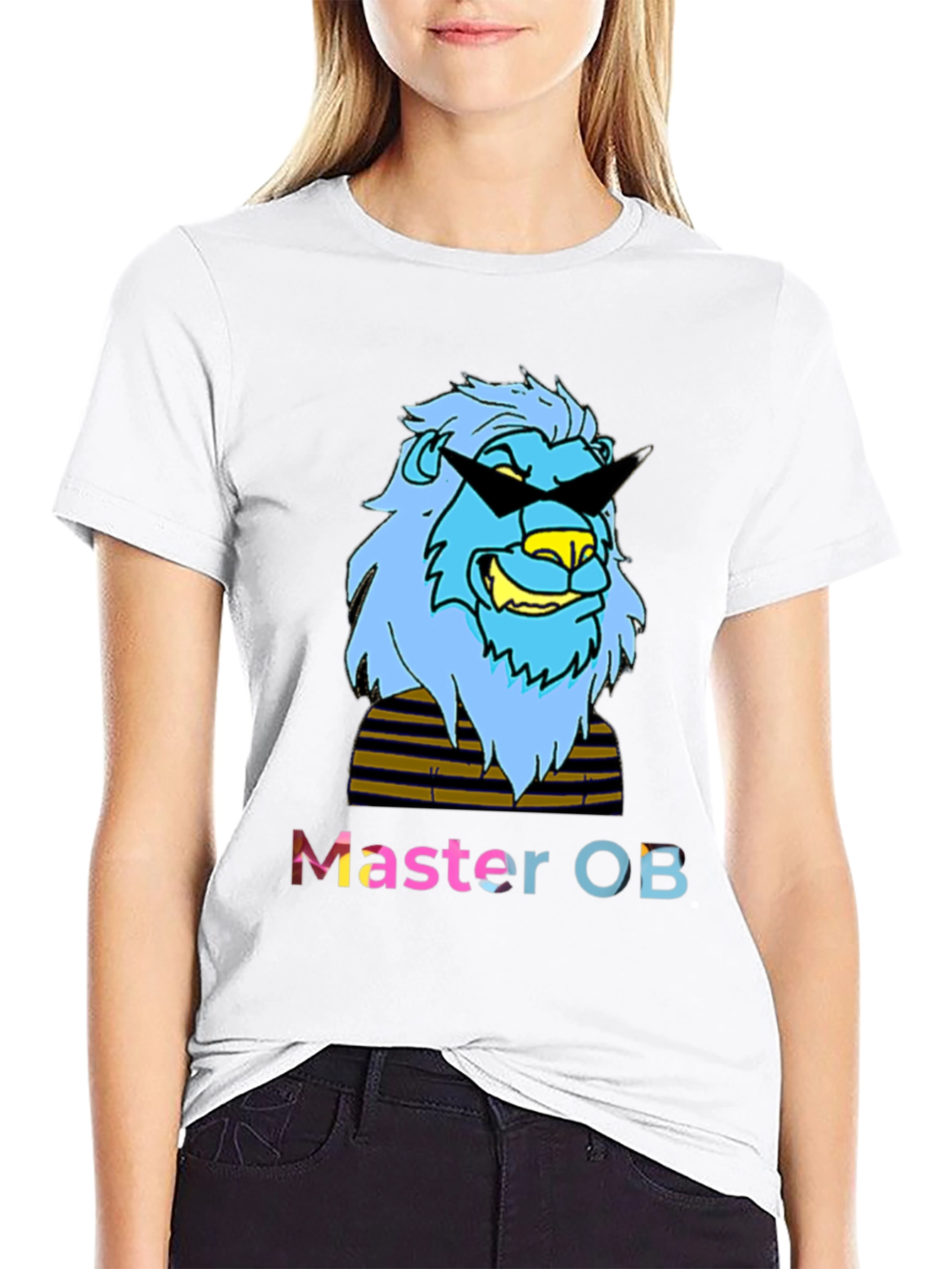 Master OB Lion Graphic Tee - Cool & Casual
