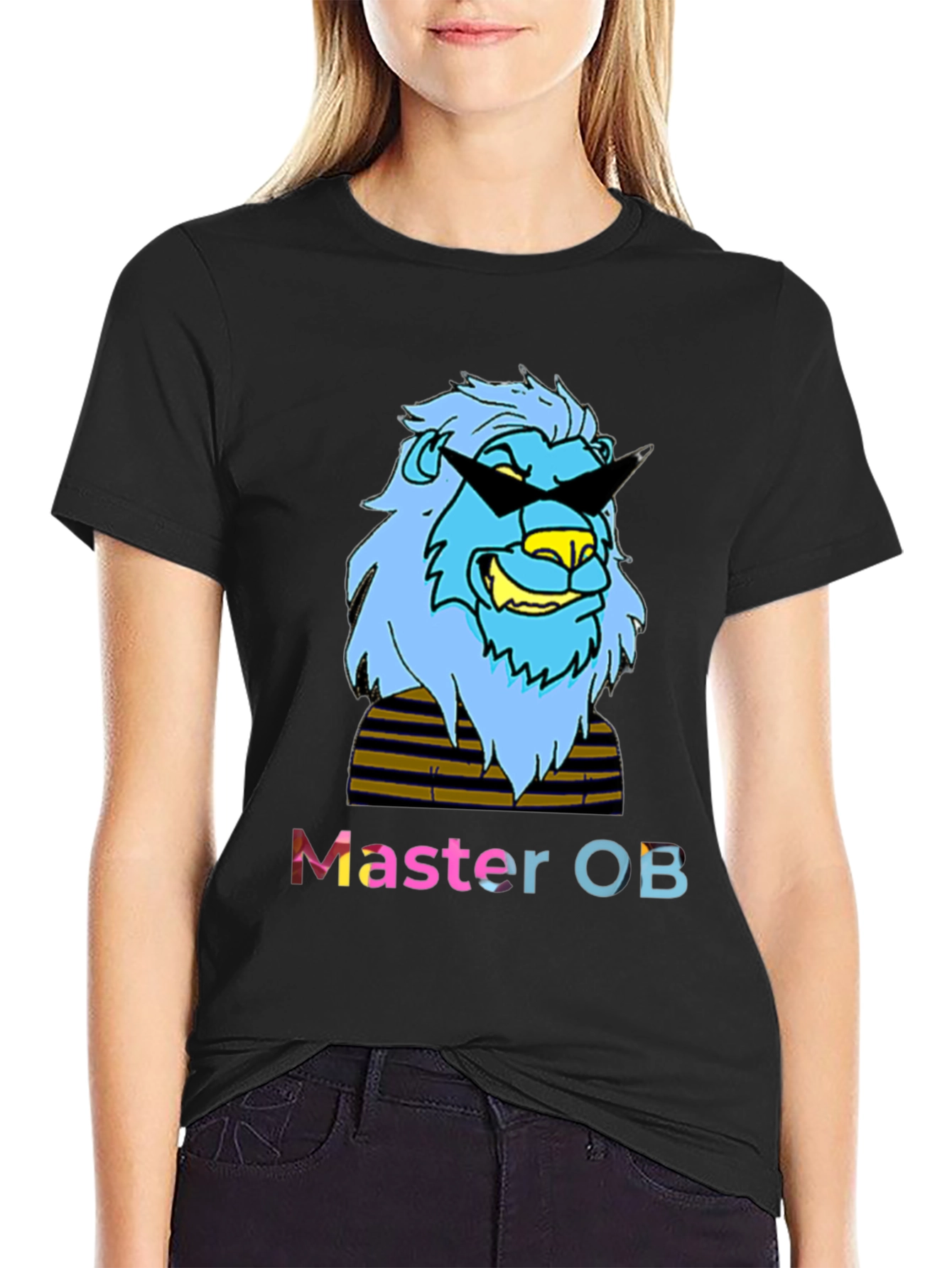 Master OB Lion Graphic Tee - Cool & Casual