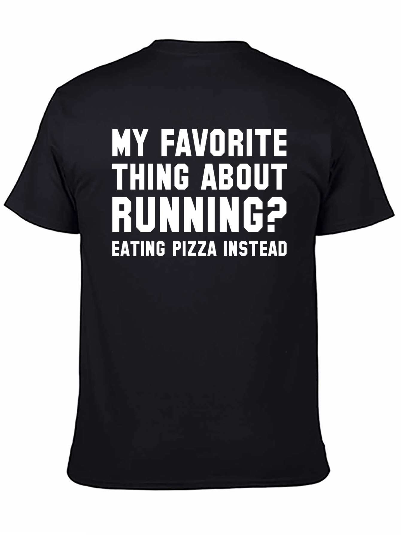 Funny Running Pizza T-Shirt