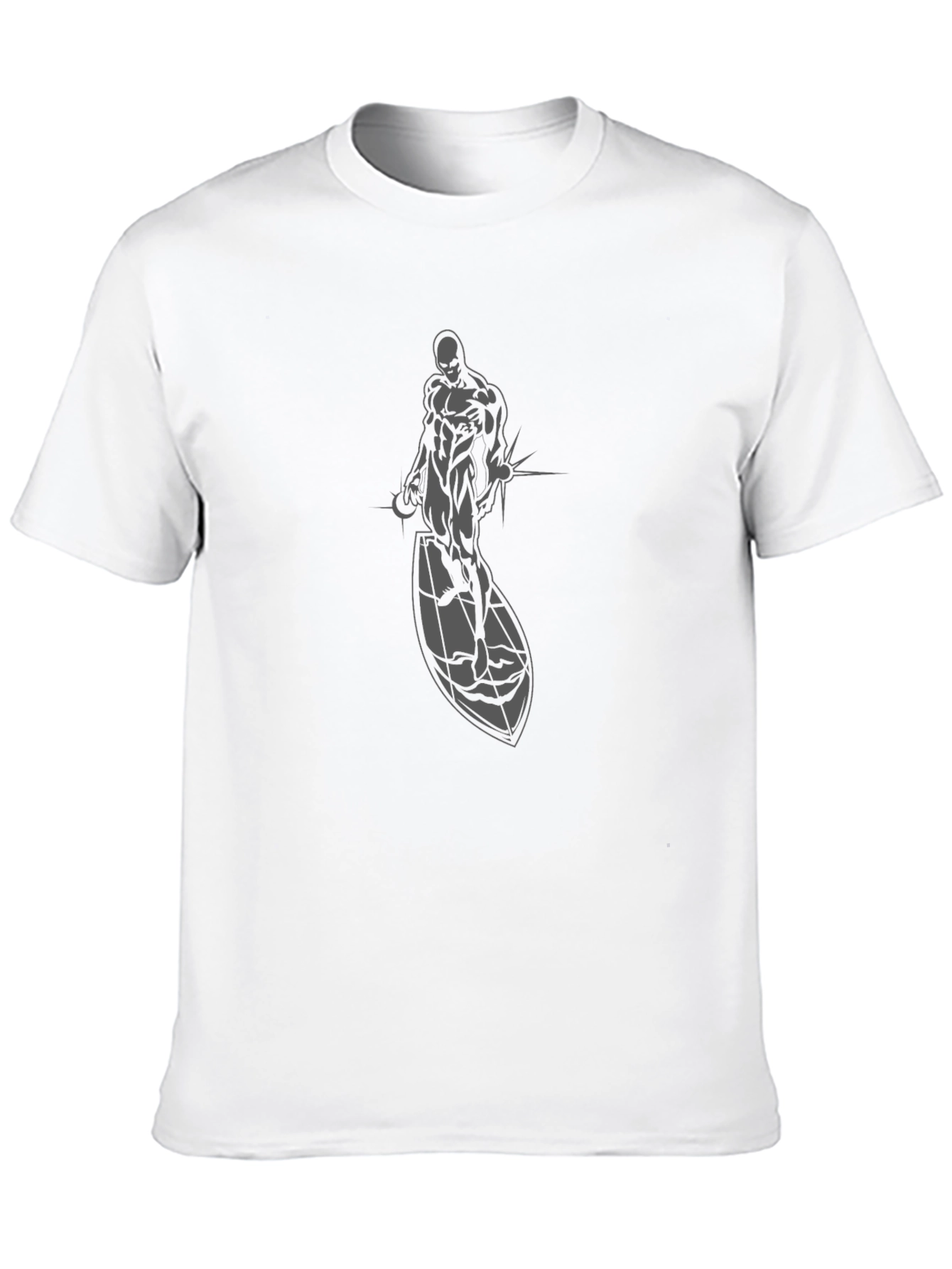 Silver Surfer Graphic T-Shirt - Classic Comic Style