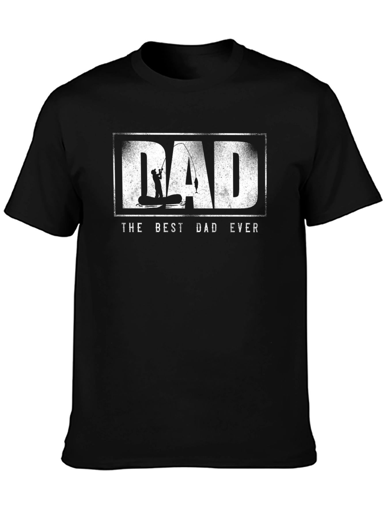 Dad The Best Dad Ever Fishing T-Shirt