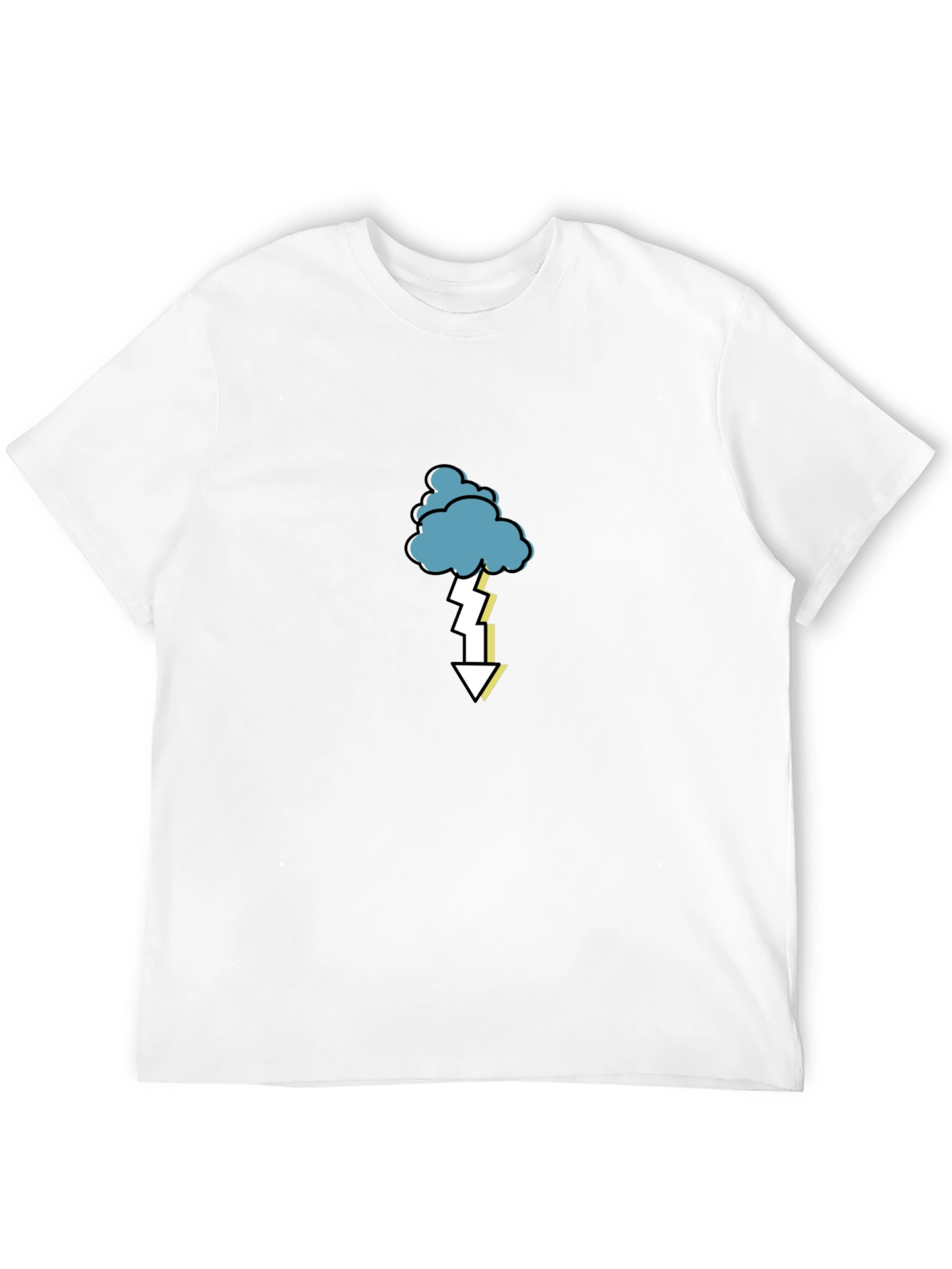 Stormy Weather T-Shirt - Lightning Bolt Design