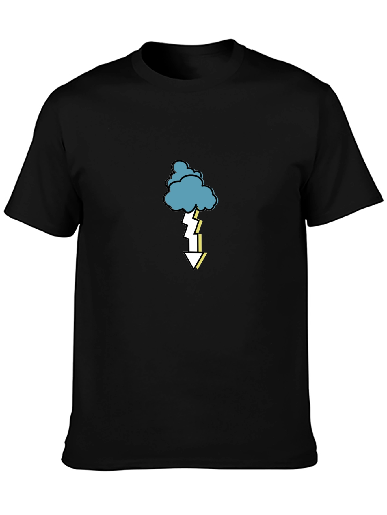 Stormy Weather T-Shirt - Lightning Bolt Design