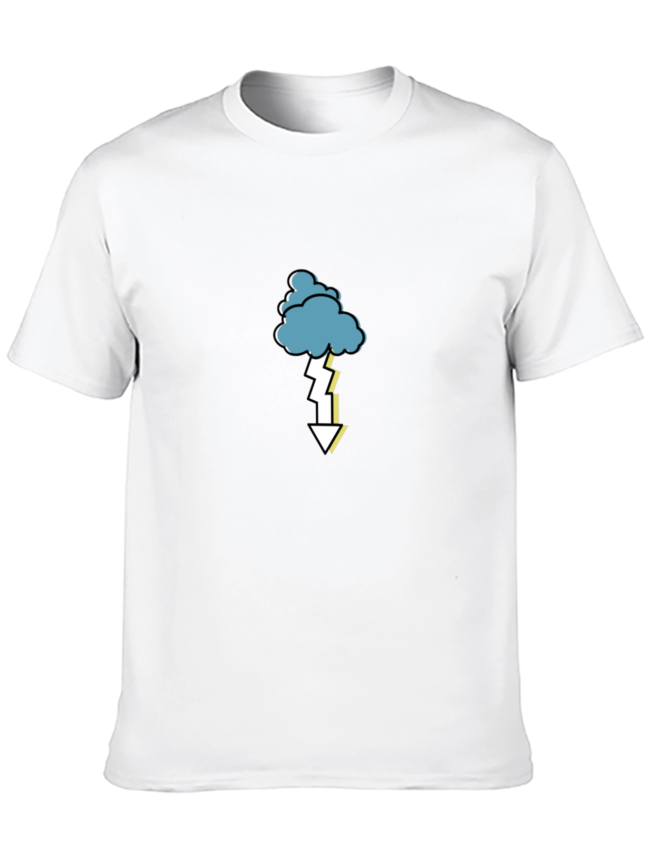 Stormy Weather T-Shirt - Lightning Bolt Design
