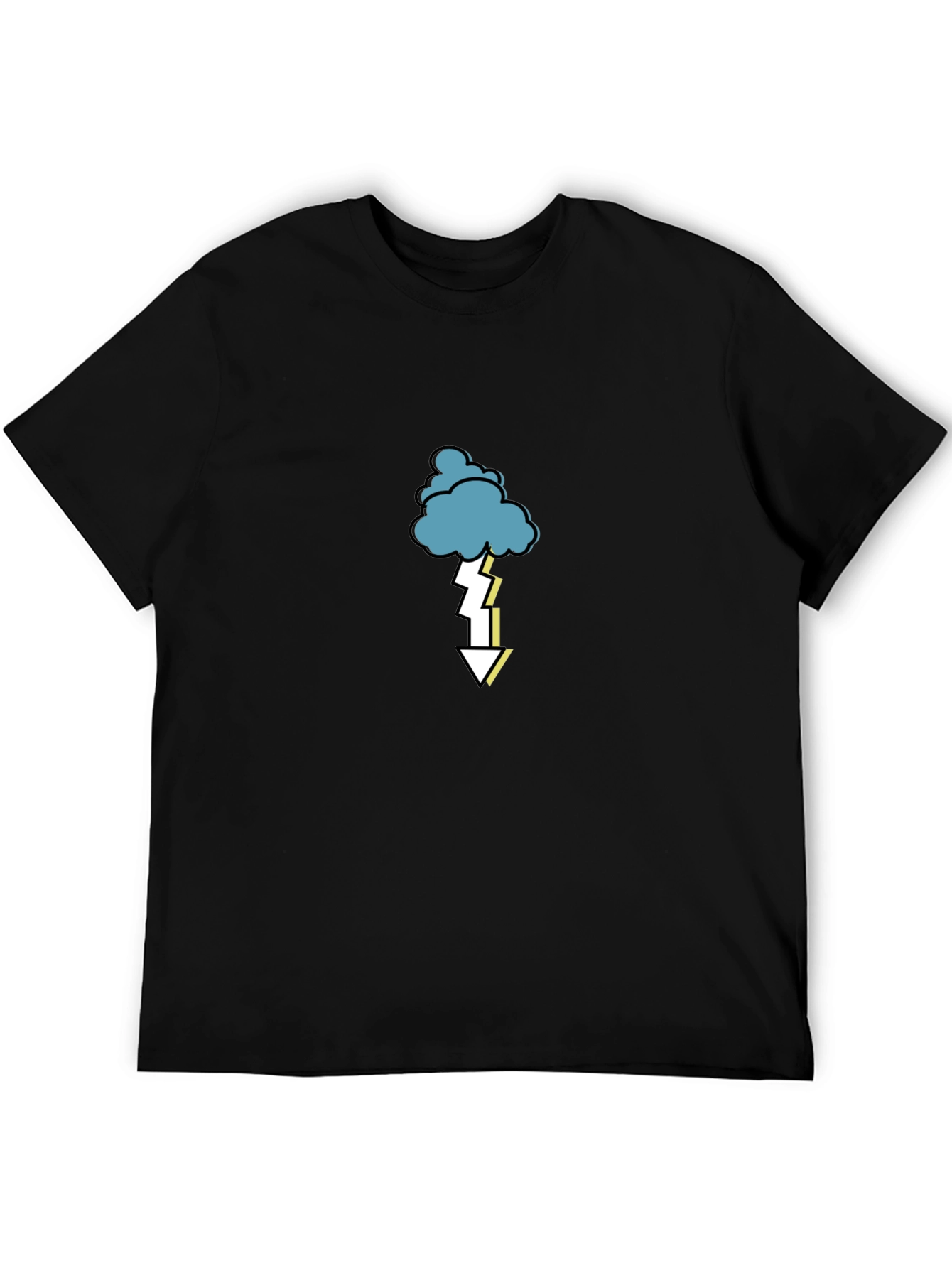 Stormy Weather T-Shirt - Lightning Bolt Design