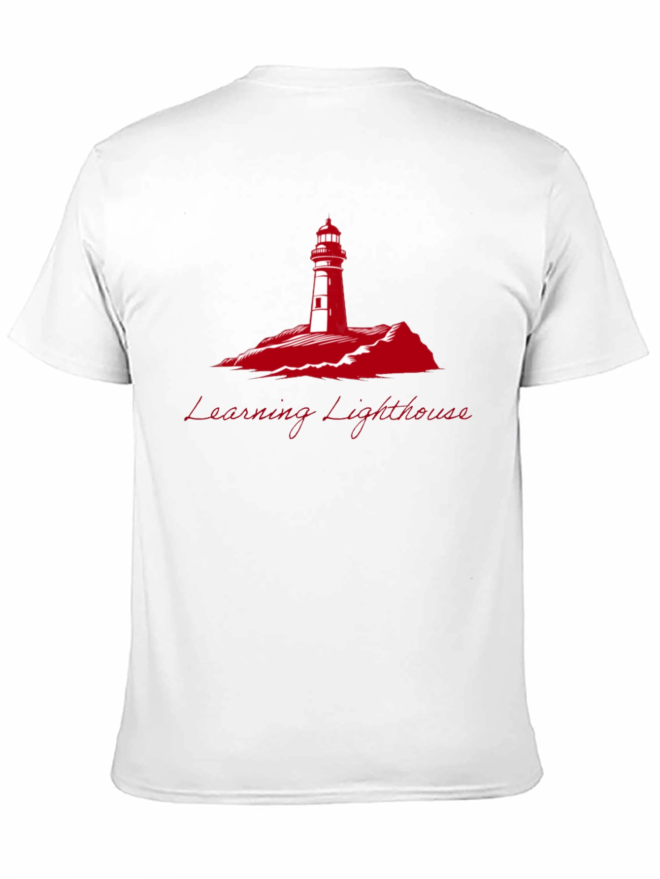 Learning Lighthouse Black T-Shirt