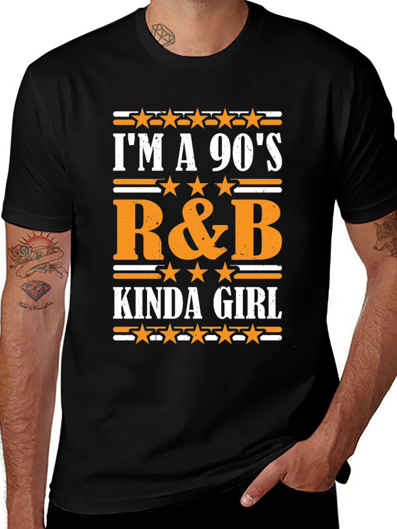 90s R&B Kinda Girl T-Shirt - Retro Music Tee