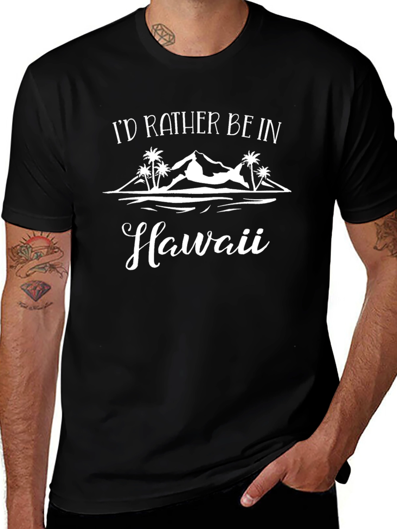 Hawaii Graphic Tee - Island Life