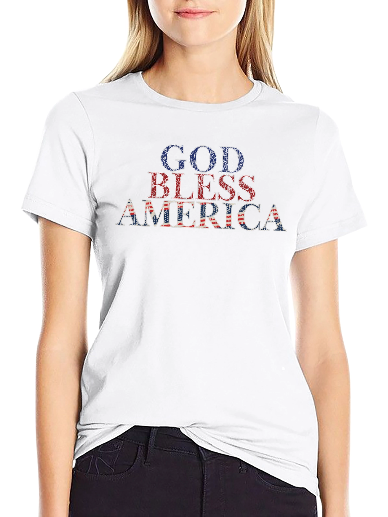 God Bless America Patriotic T-Shirt