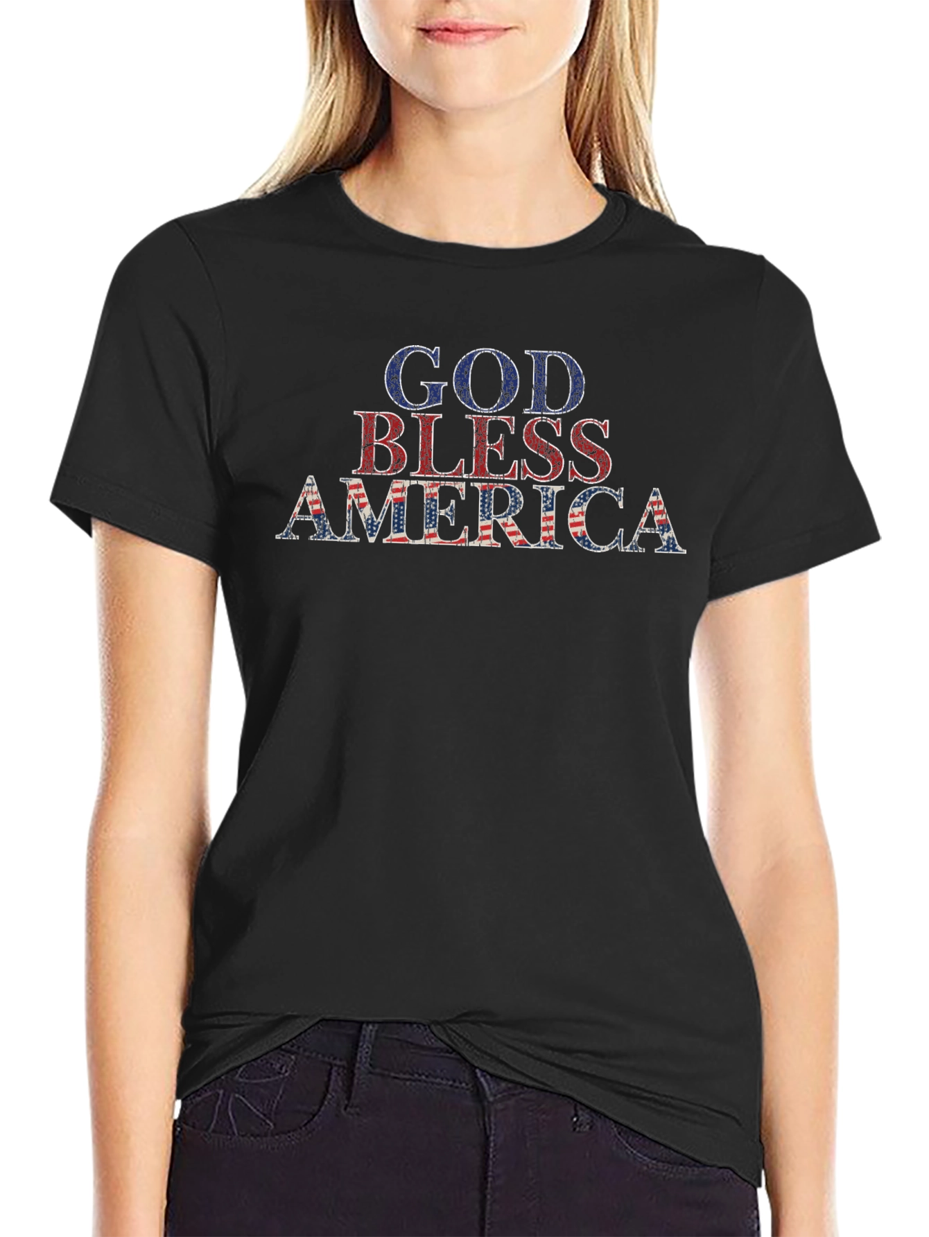 God Bless America Patriotic T-Shirt
