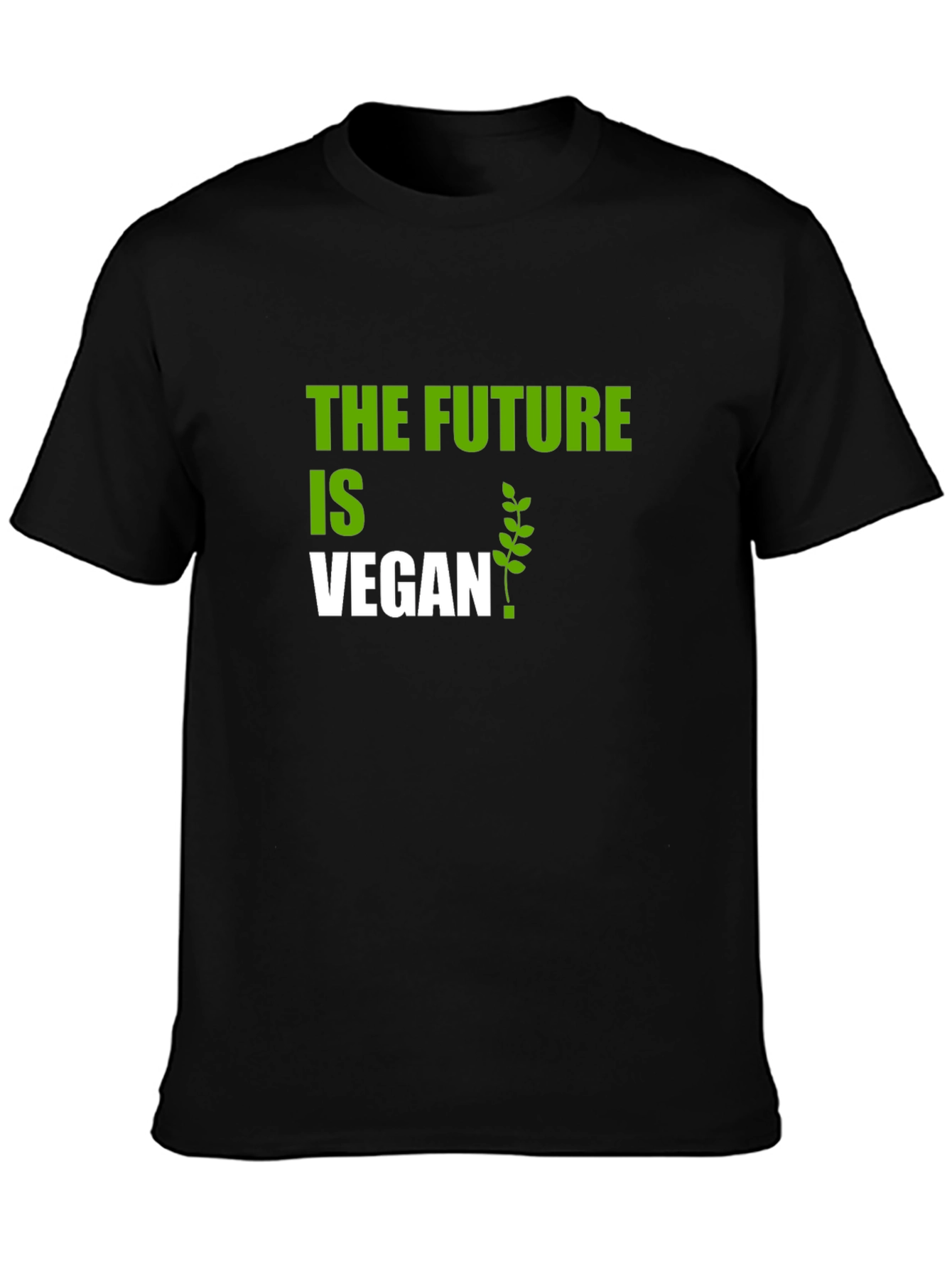 The Future is Vegan T-Shirt - Eco-Friendly Statement Tee