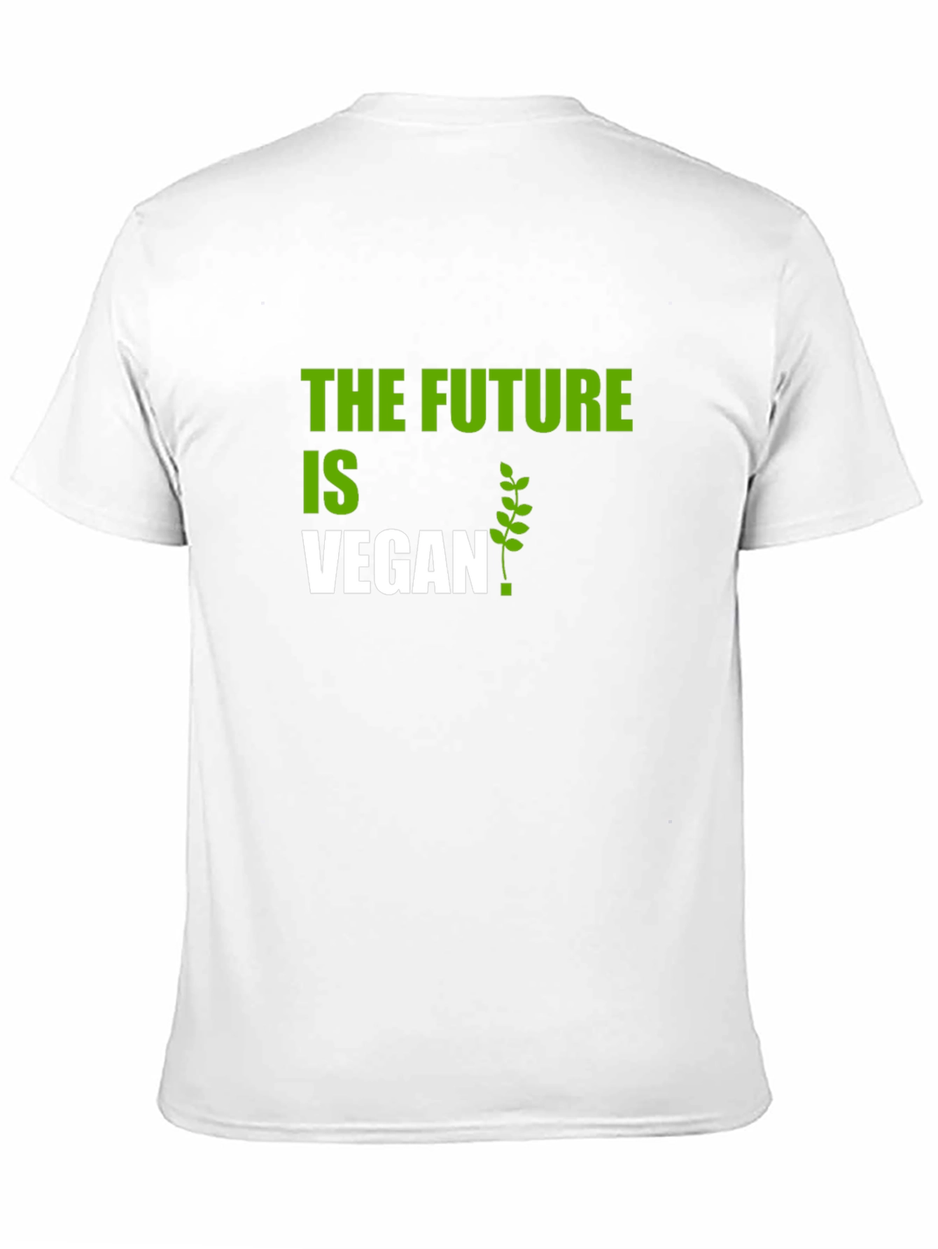 The Future is Vegan T-Shirt - Eco-Friendly Statement Tee