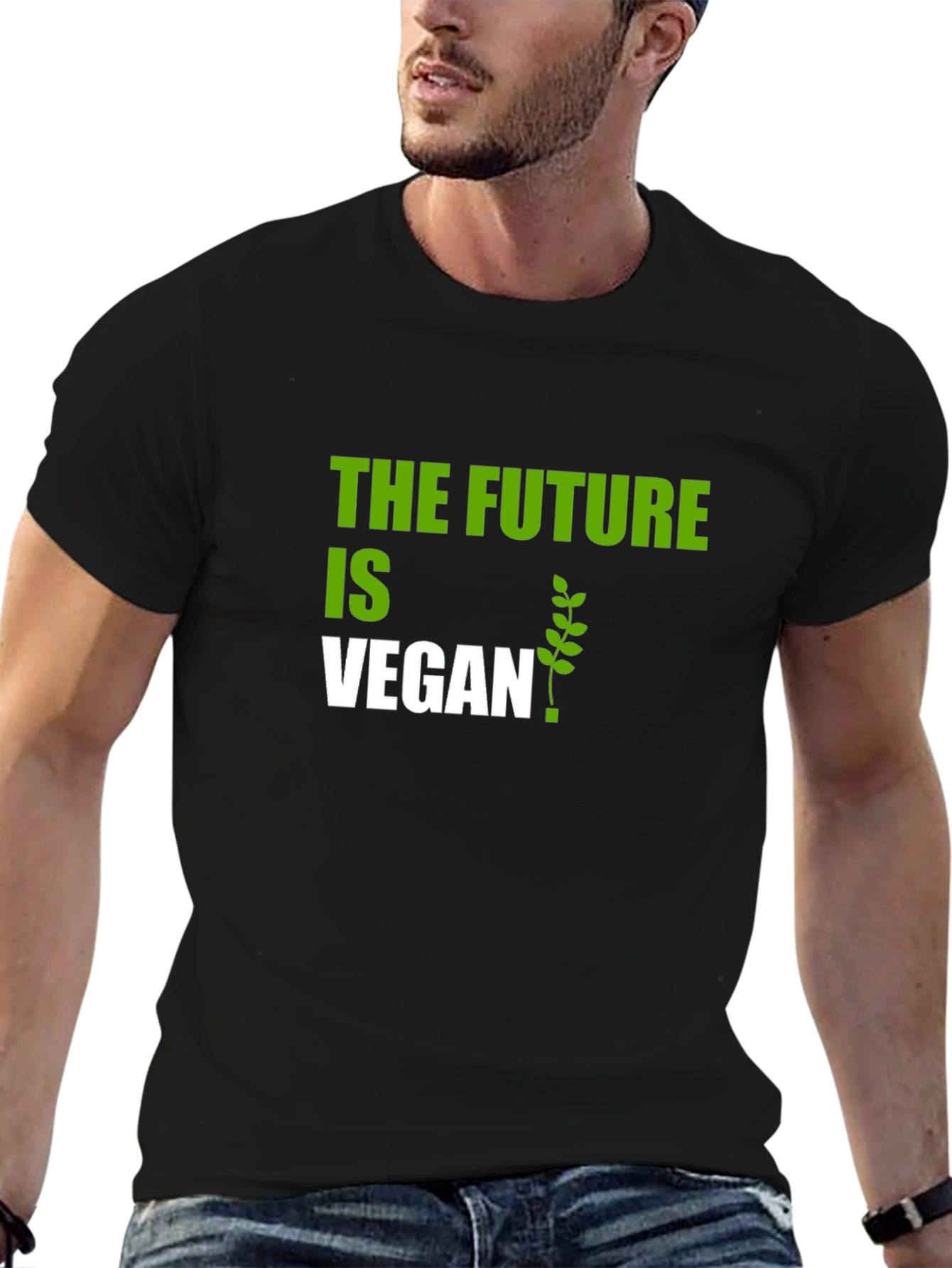 The Future is Vegan T-Shirt - Eco-Friendly Statement Tee