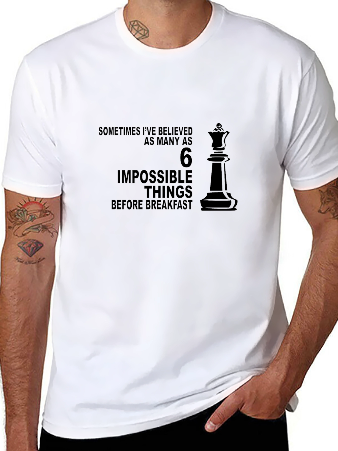 Impossible Things T-Shirt - Alice in Wonderland Tee