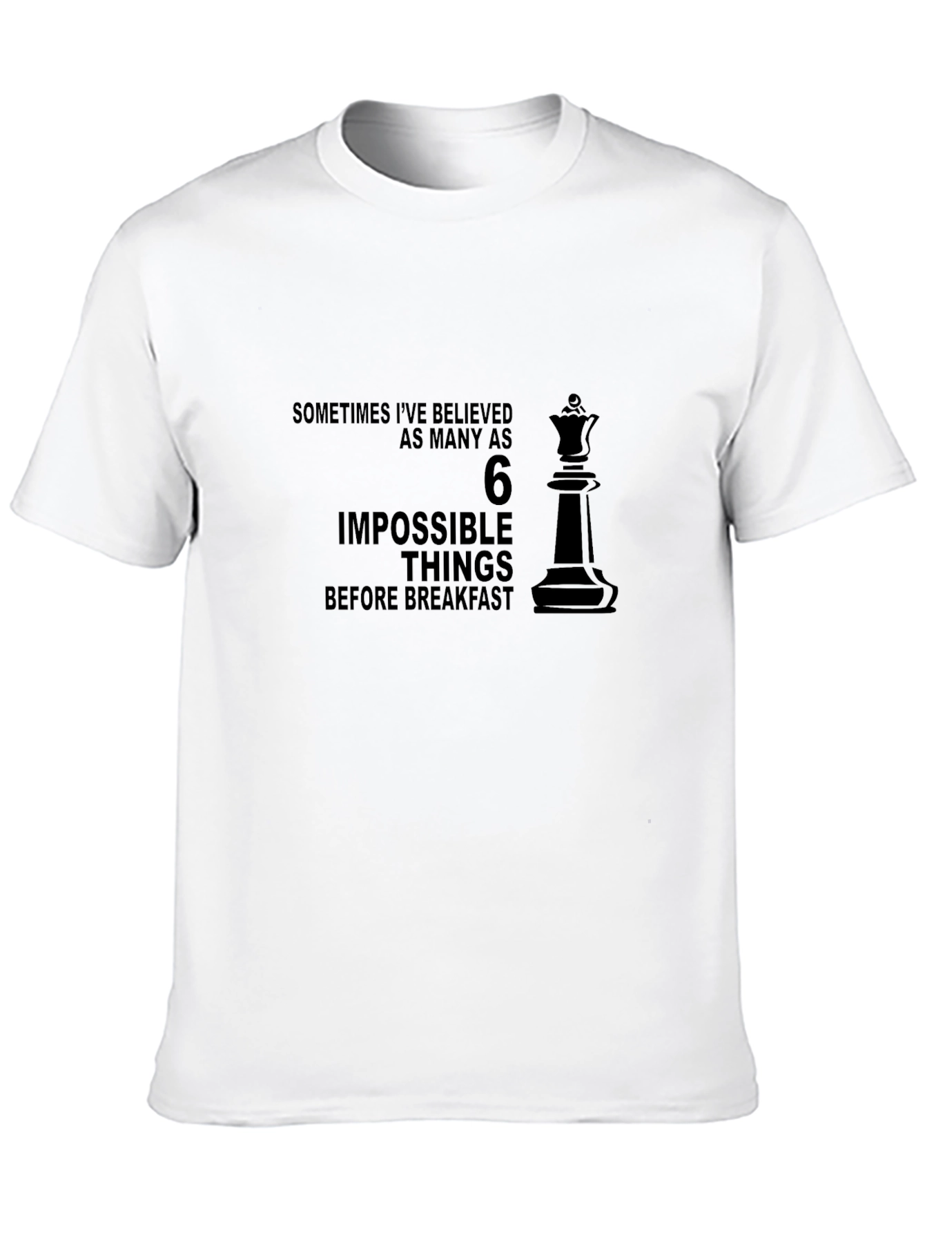 Impossible Things T-Shirt - Alice in Wonderland Tee