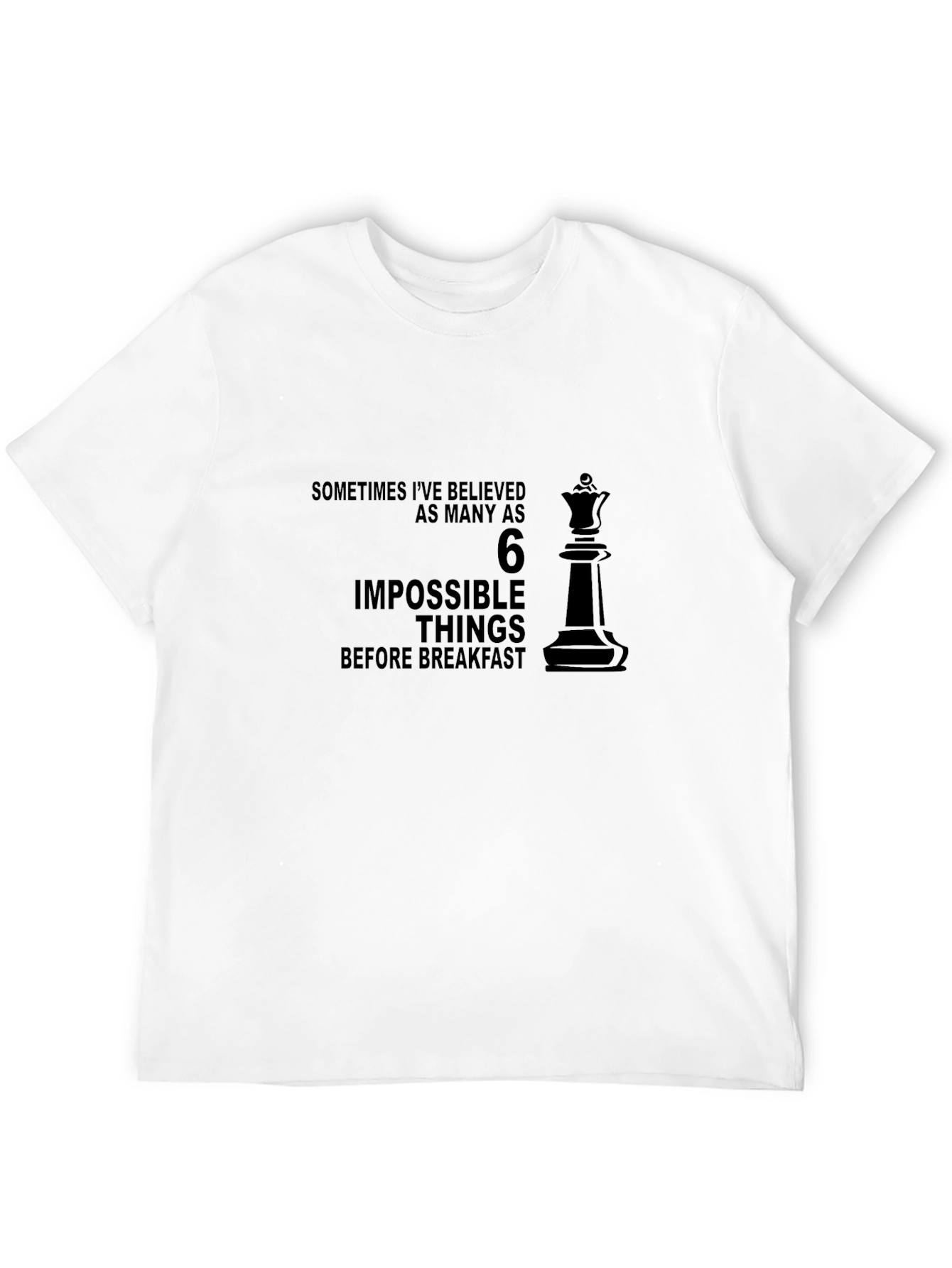 Impossible Things T-Shirt - Alice in Wonderland Tee