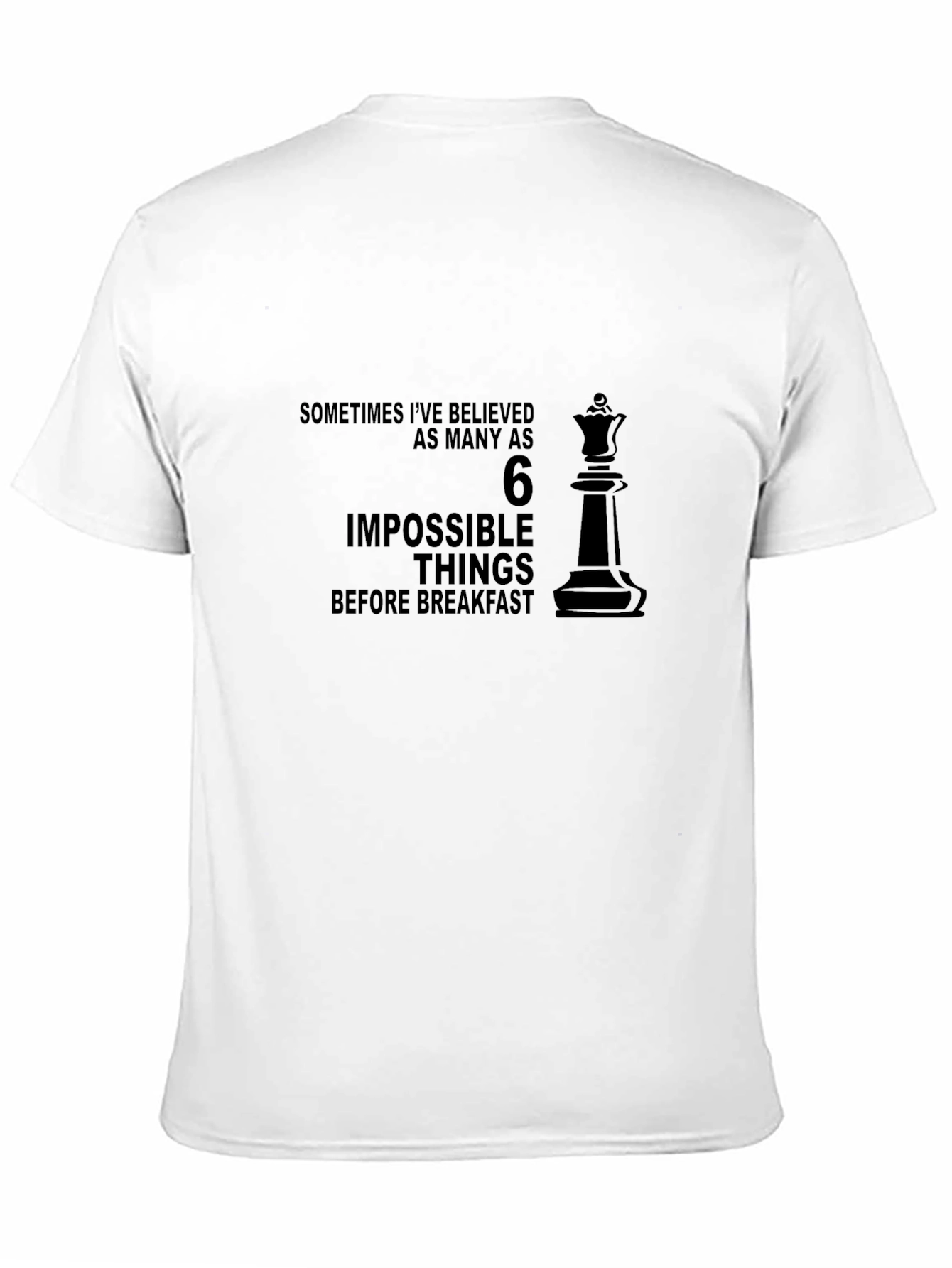 Impossible Things T-Shirt - Alice in Wonderland Tee