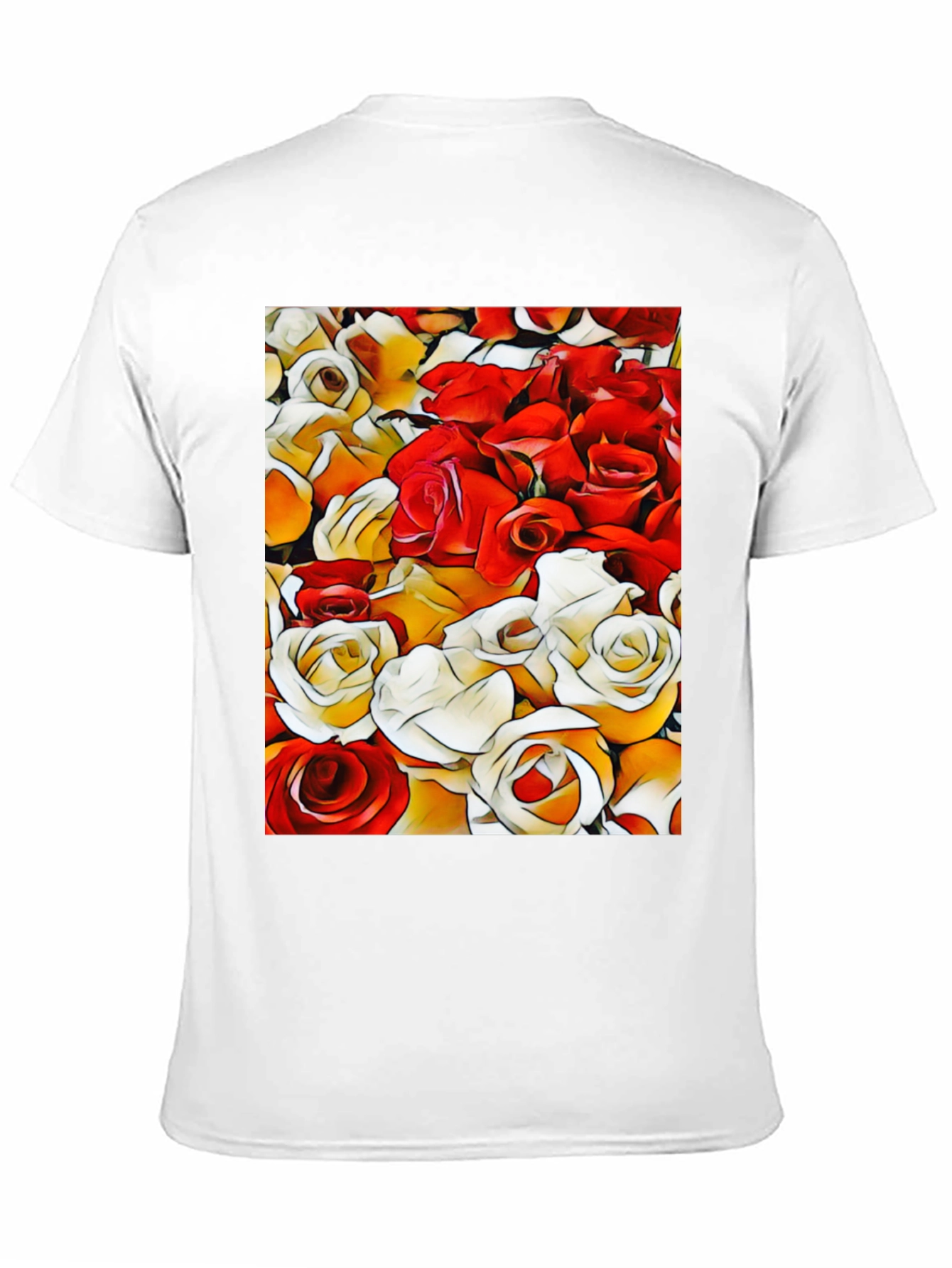 Floral Pattern T-Shirt