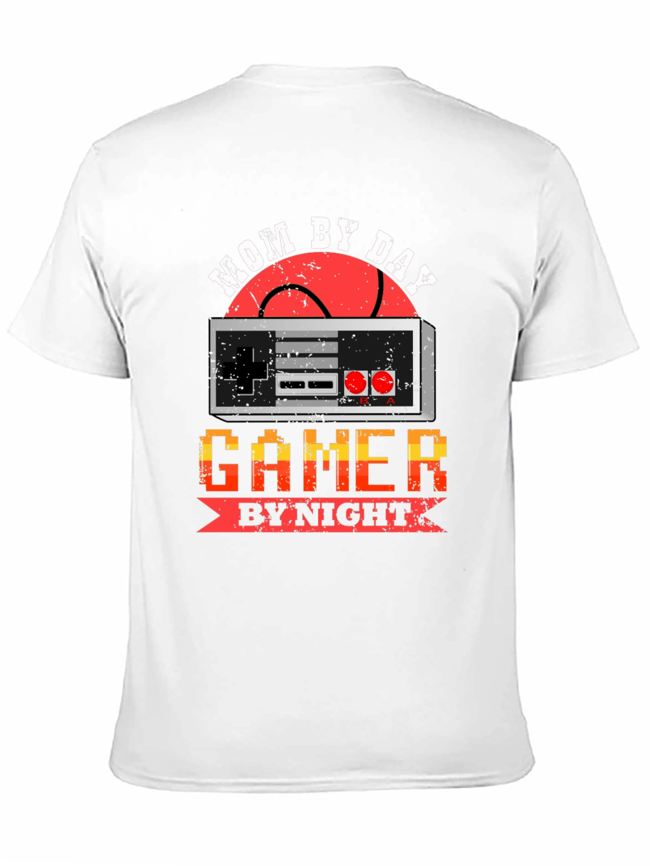 Mom By Day Gamer By Night Graphic Tee