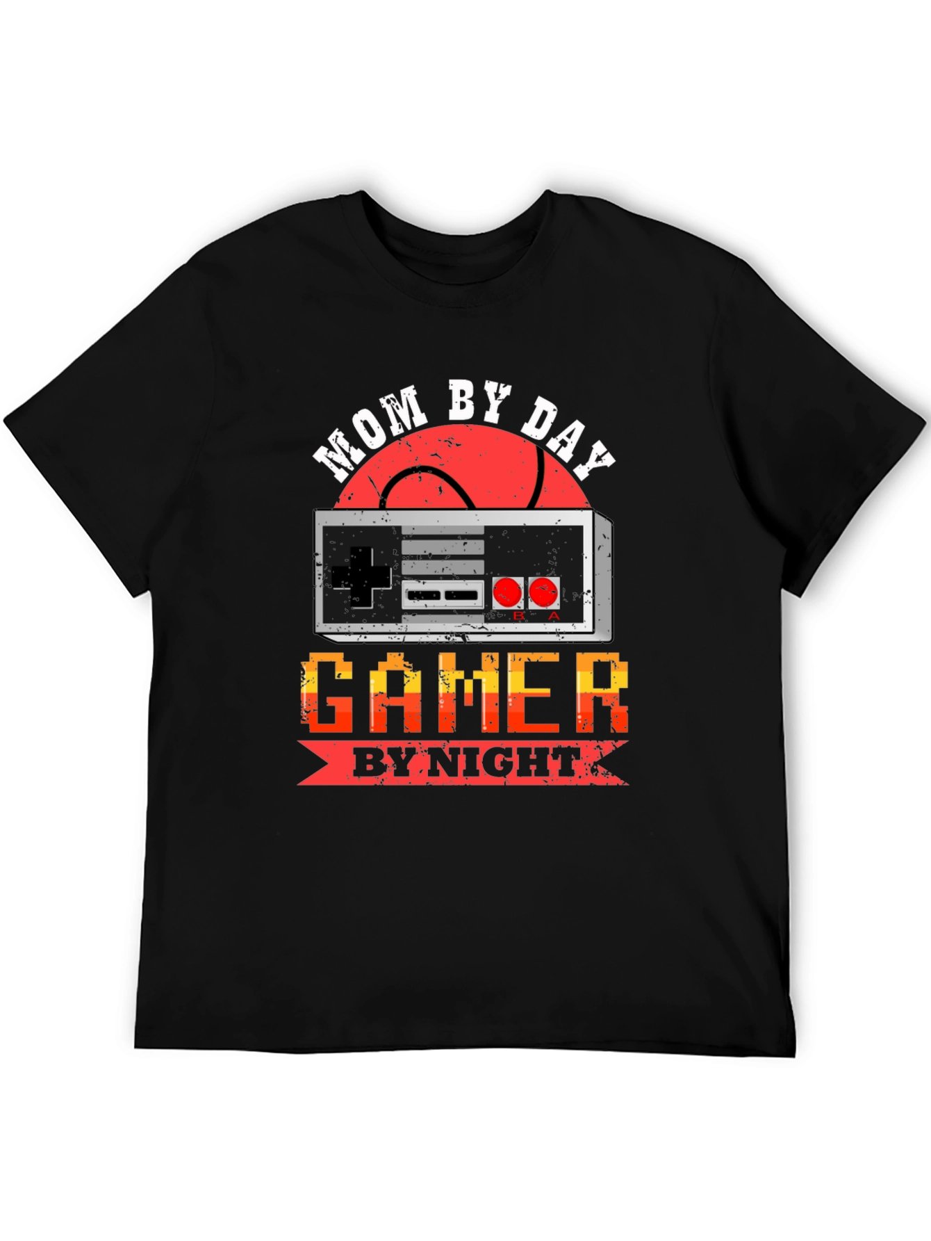 Mom By Day Gamer By Night Graphic Tee