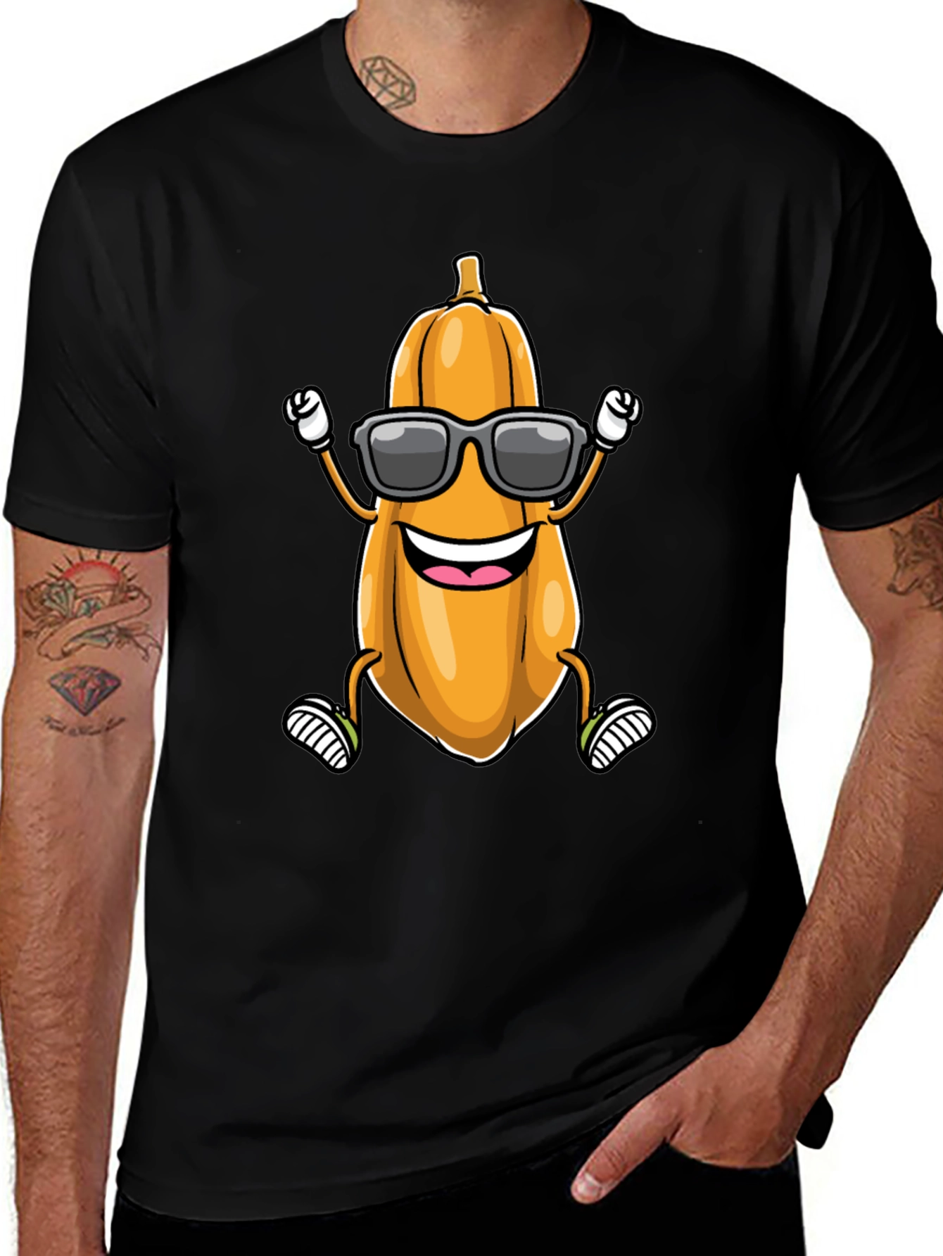 Cool Squash Cartoon T-Shirt