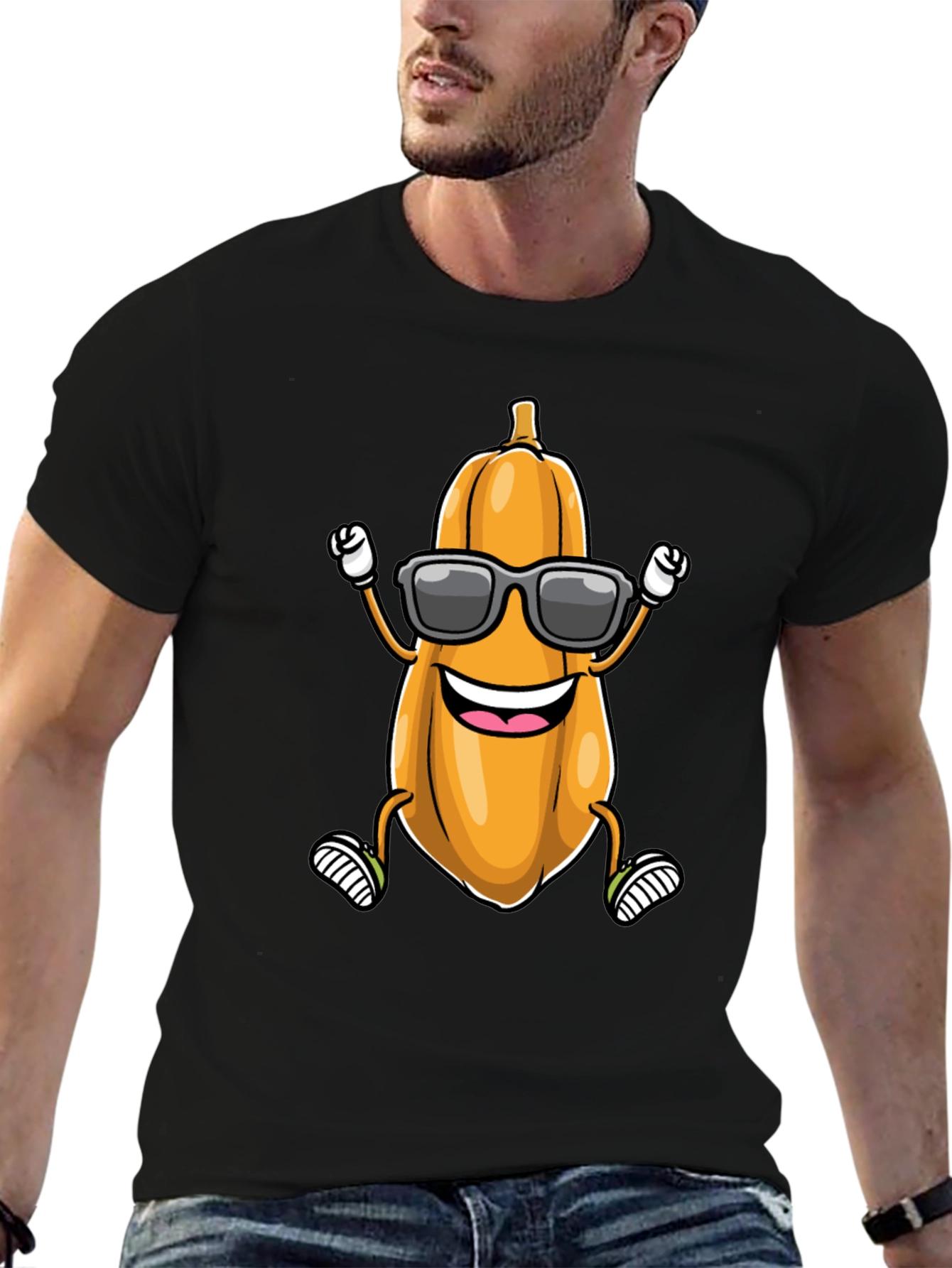 Cool Squash Cartoon T-Shirt