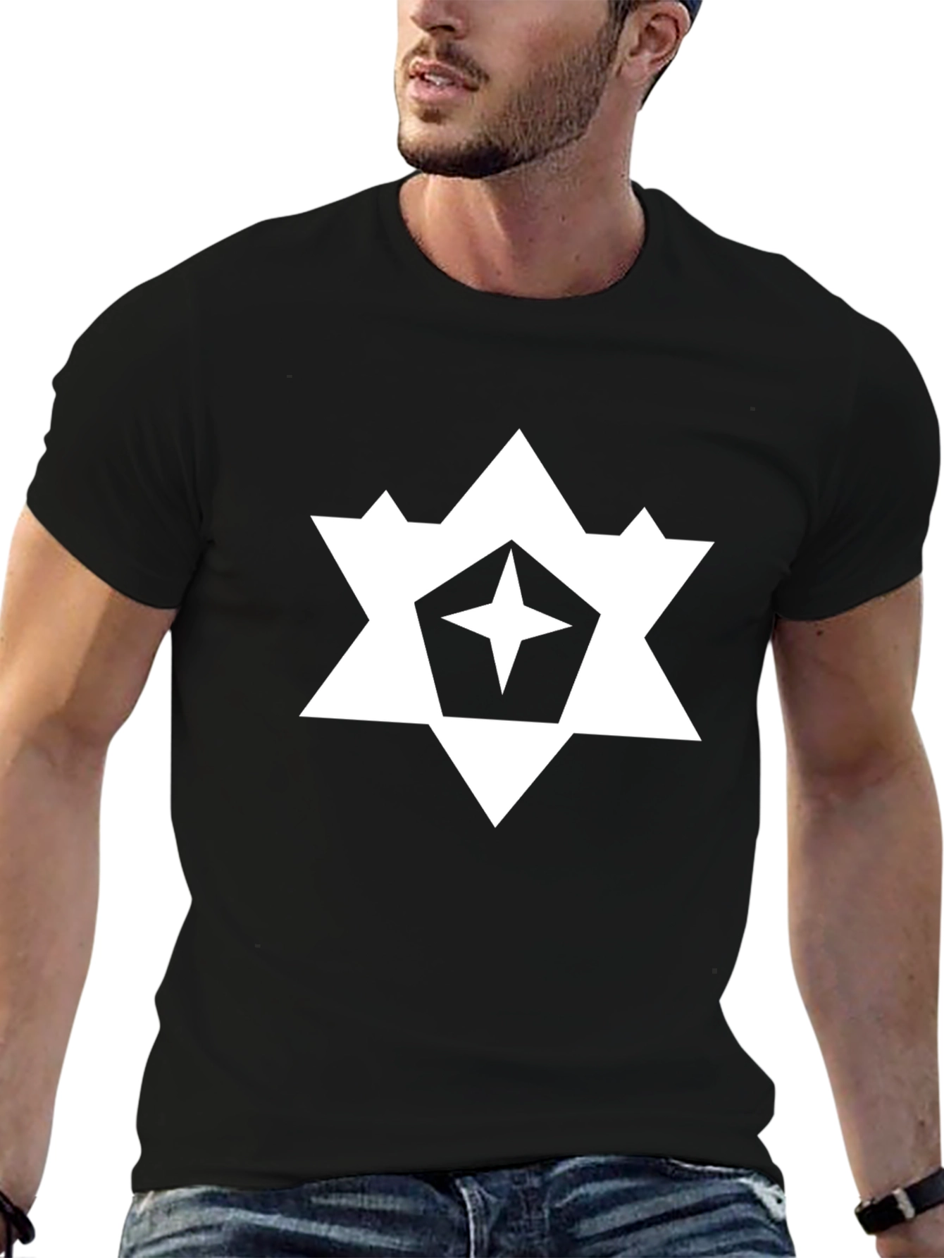 Star Logo Black T-Shirt