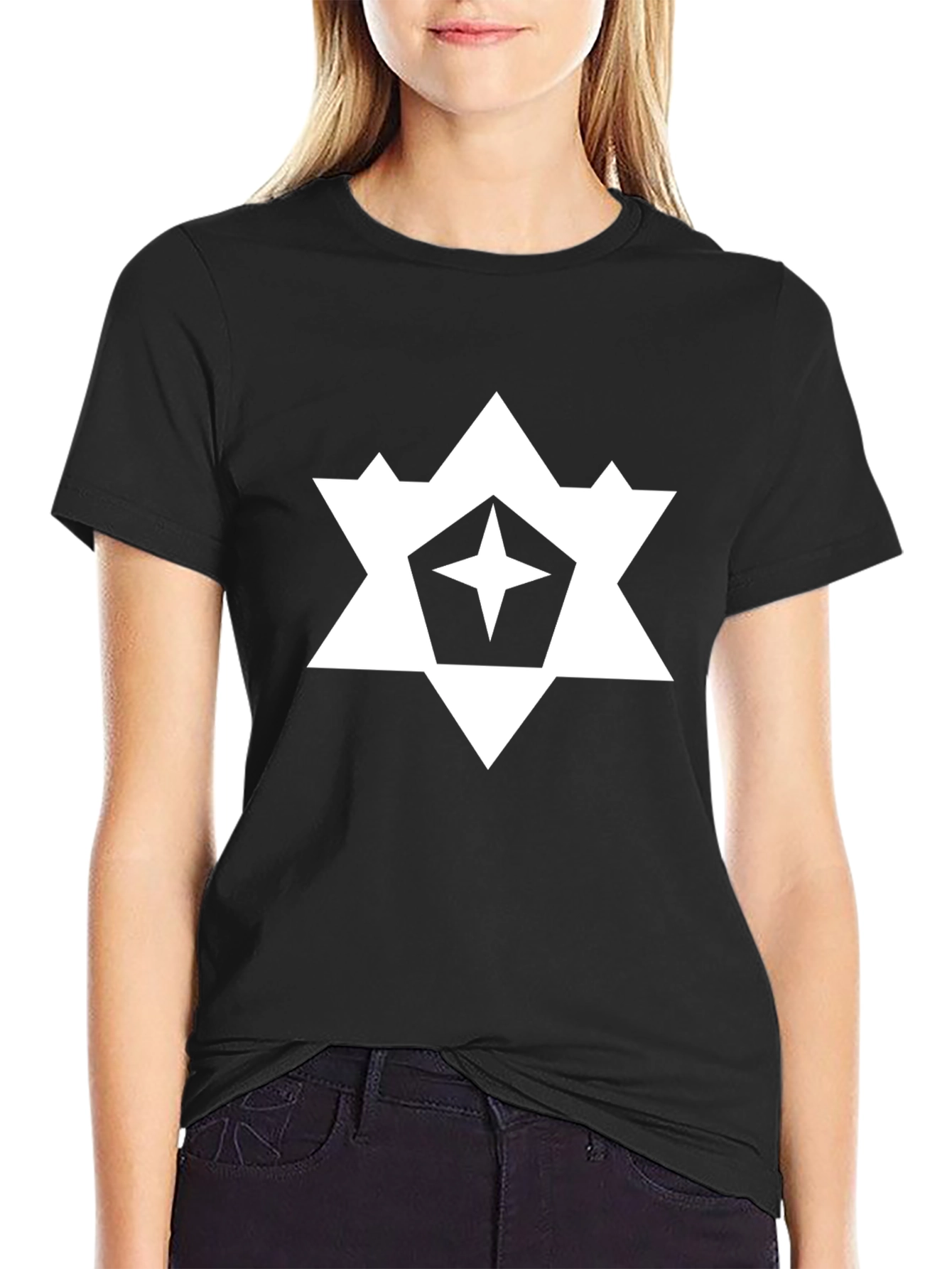 Star Logo Black T-Shirt
