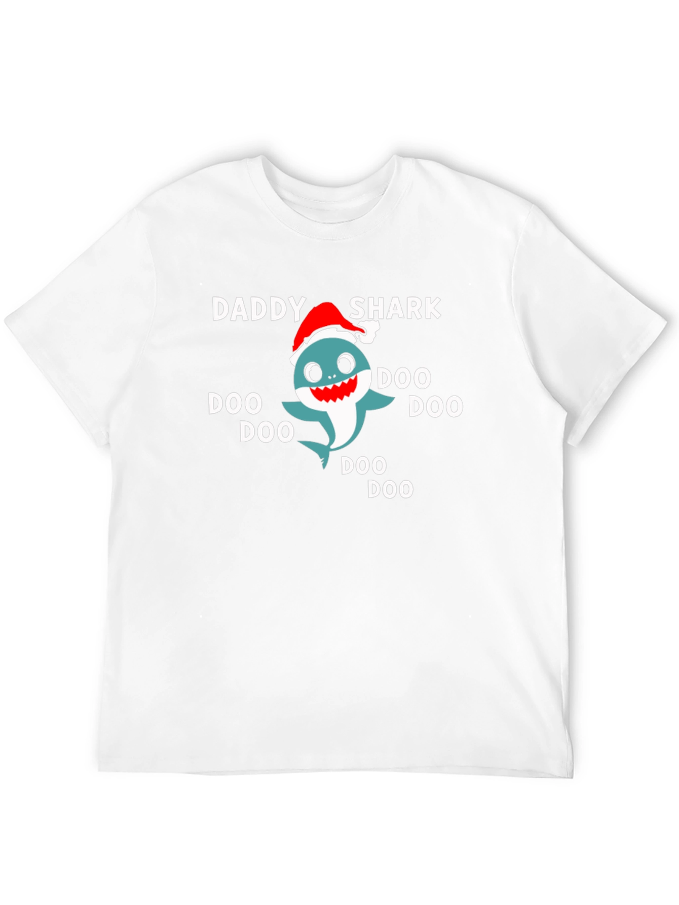 Daddy Shark Christmas T-Shirt