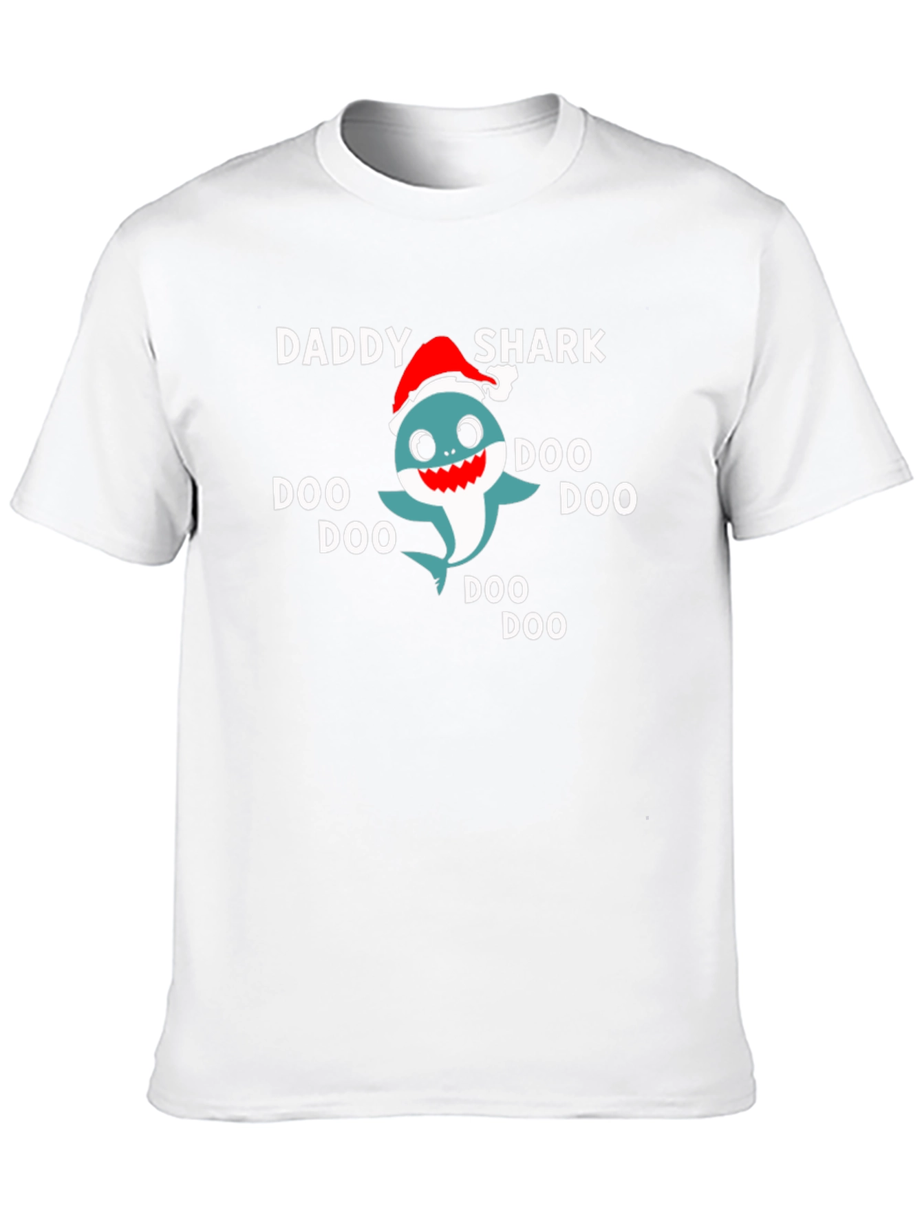 Daddy Shark Christmas T-Shirt