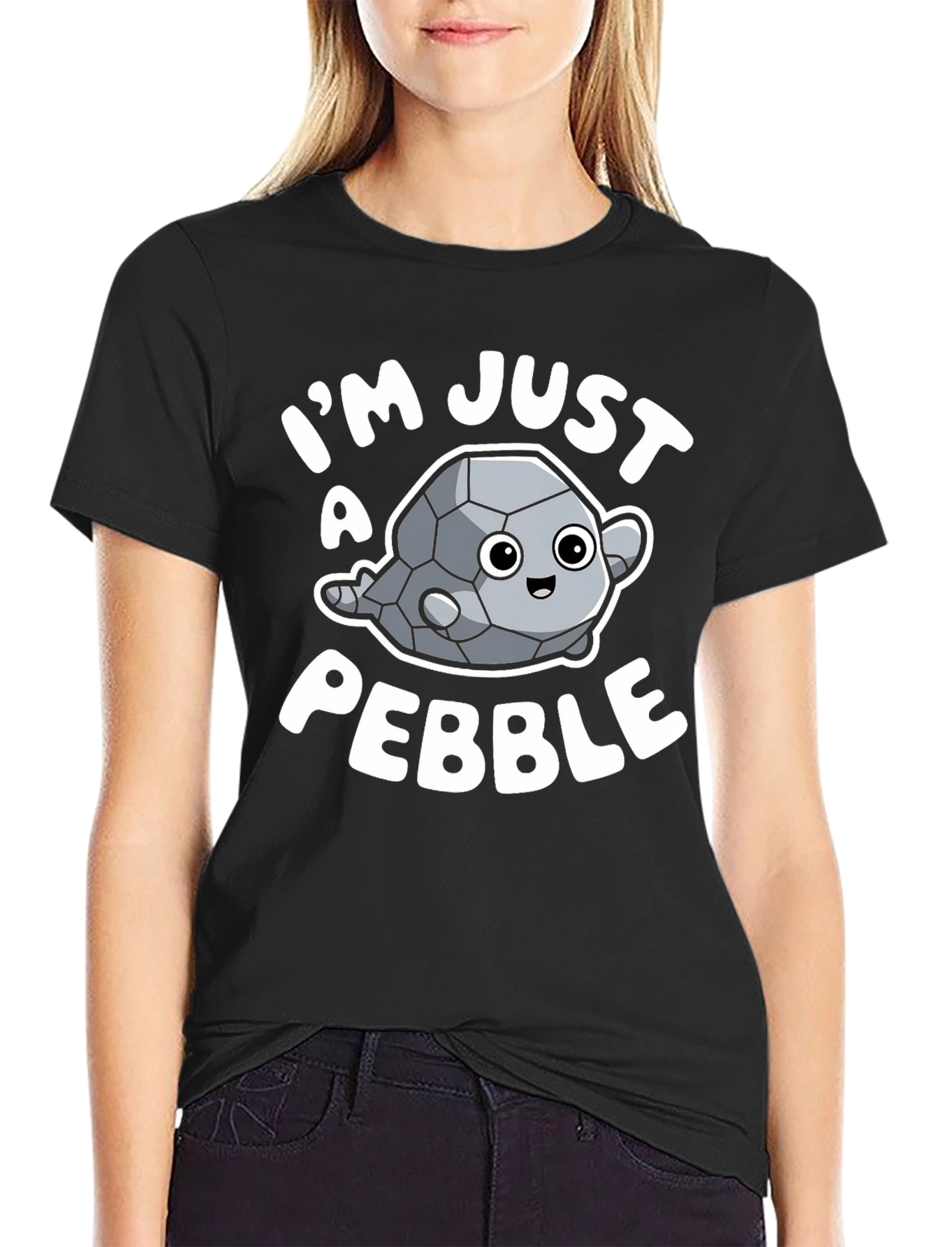 Im Just A Pebble Graphic T-Shirt