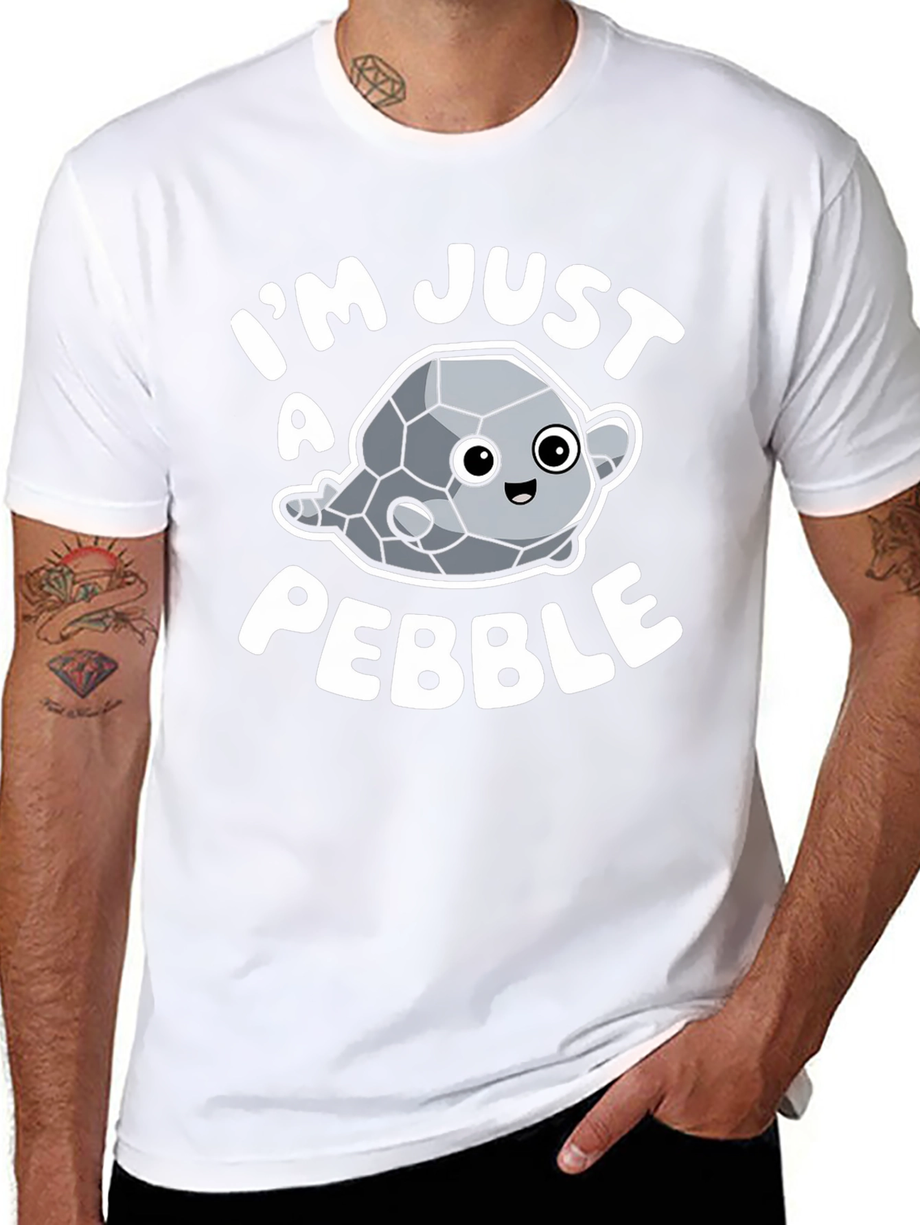 Im Just A Pebble Graphic T-Shirt