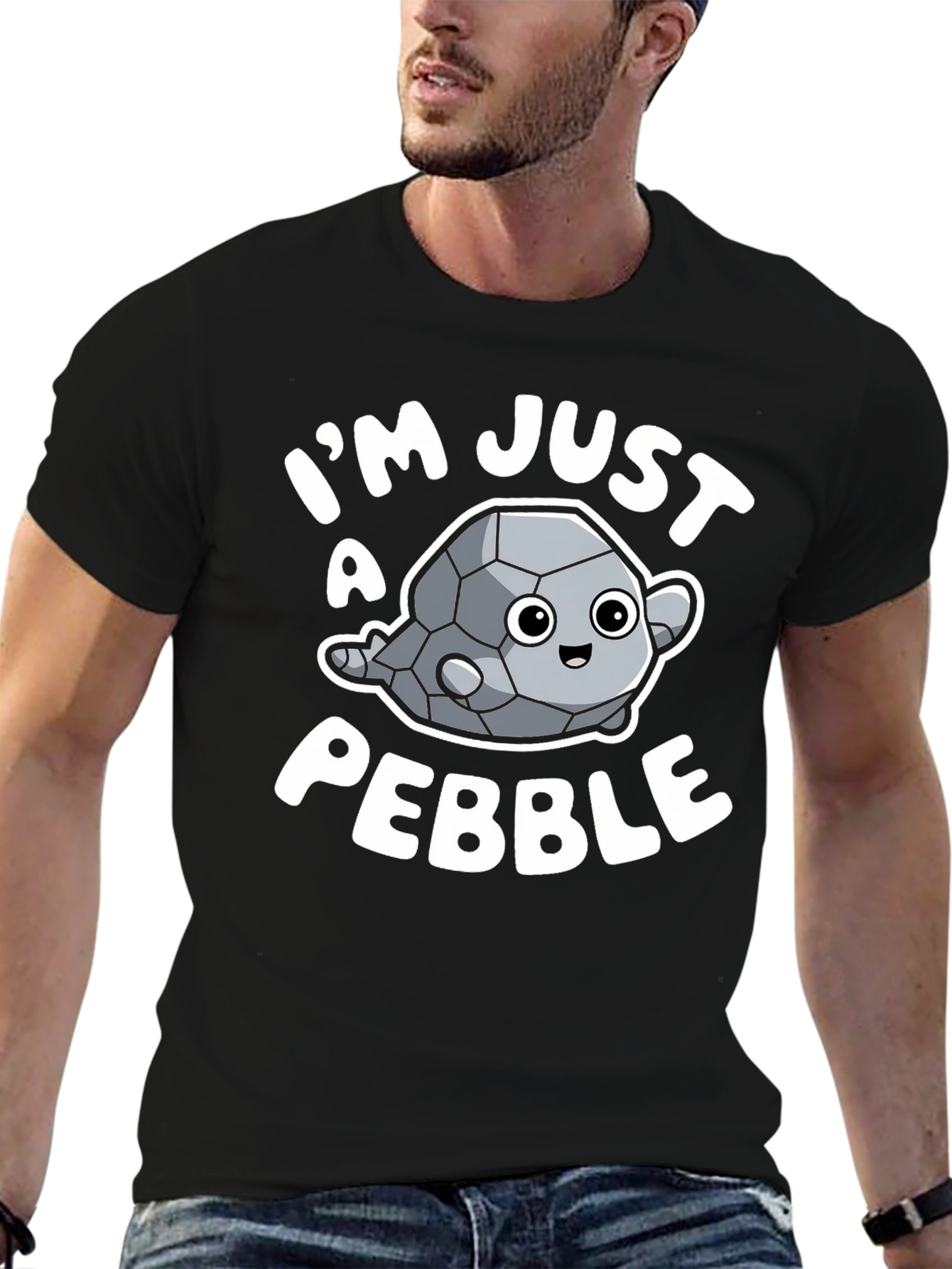 Im Just A Pebble Graphic T-Shirt