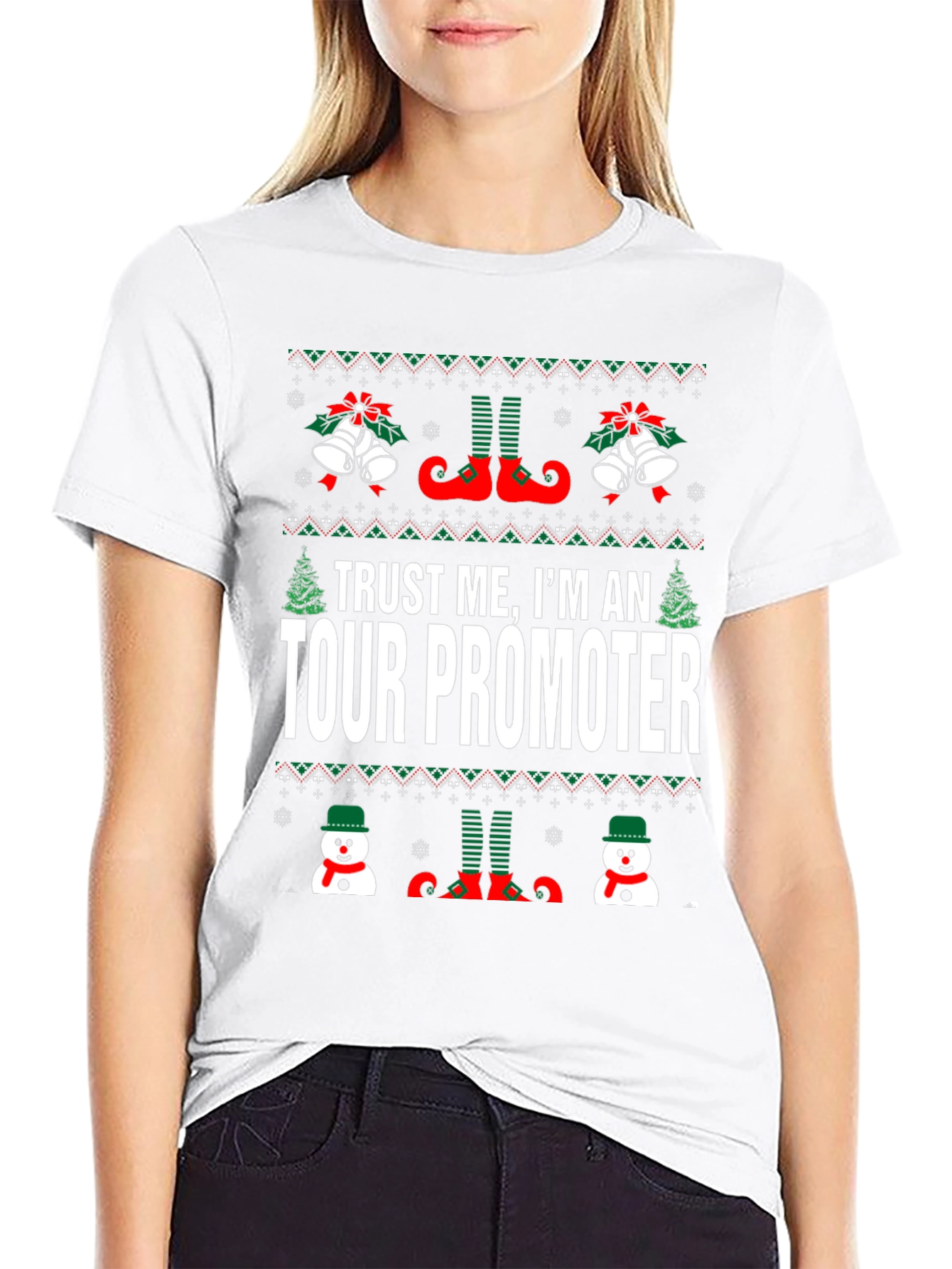 Tour Promoter Christmas Sweater T-Shirt
