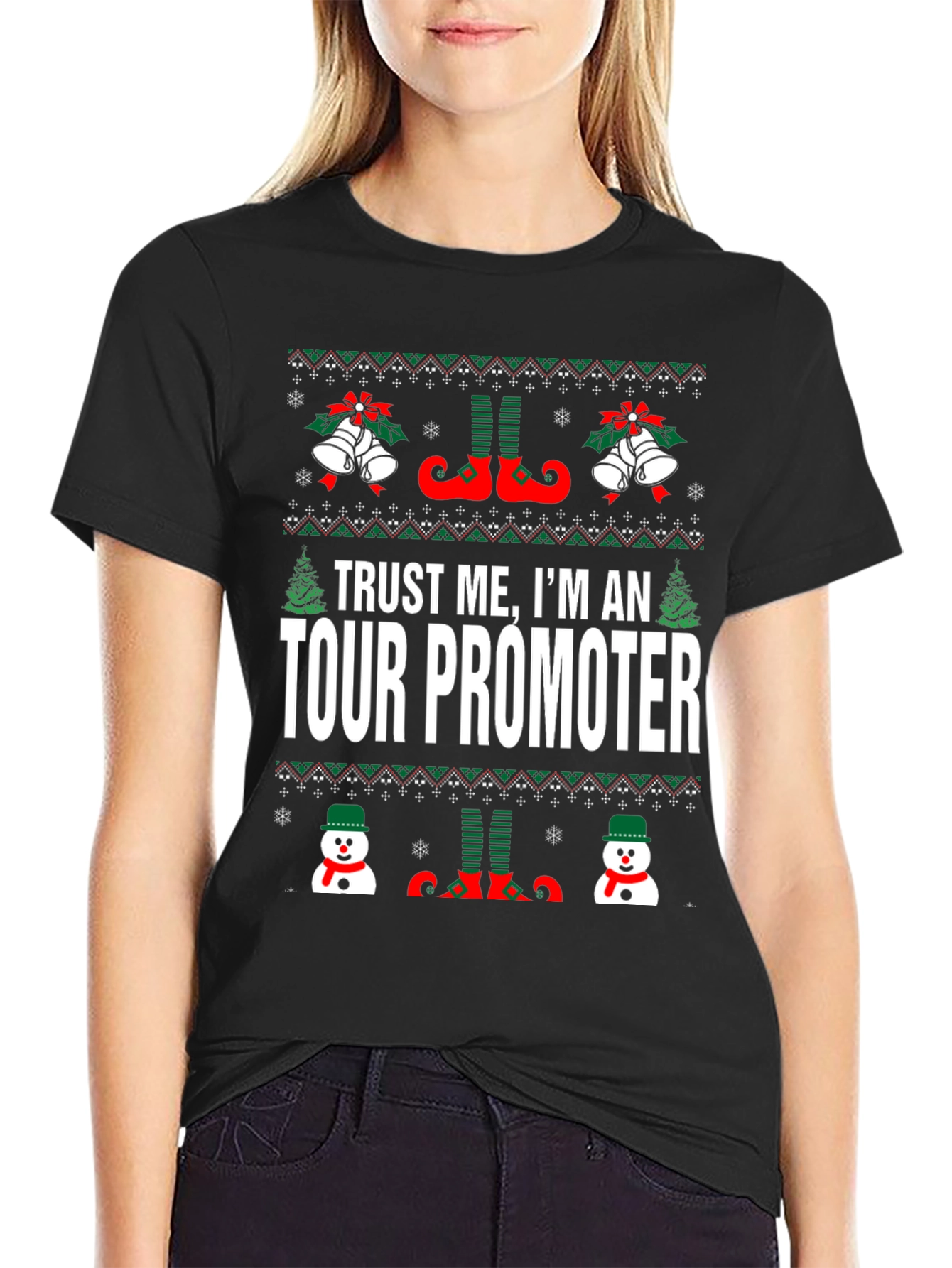 Tour Promoter Christmas Sweater T-Shirt