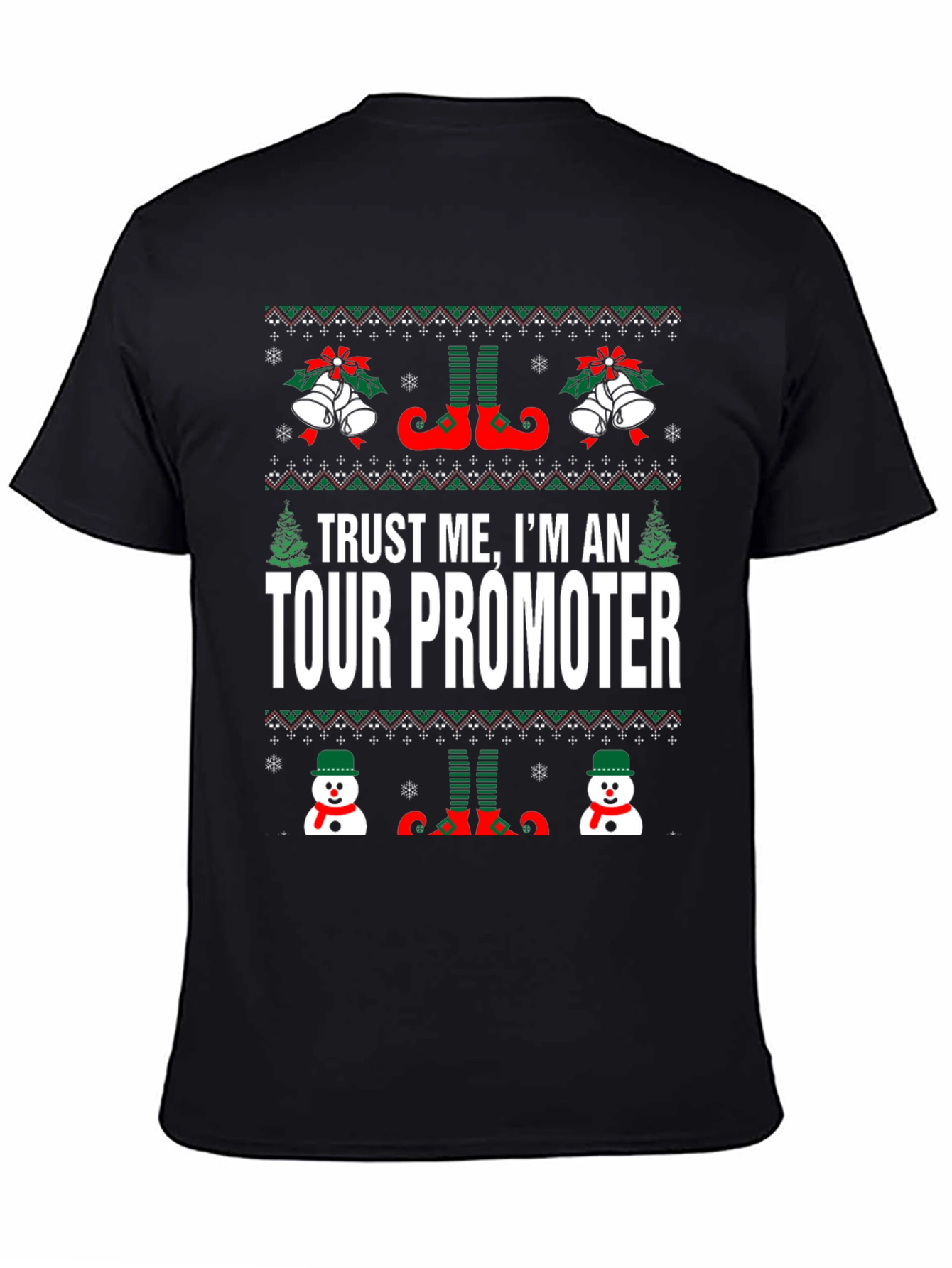 Tour Promoter Christmas Sweater T-Shirt
