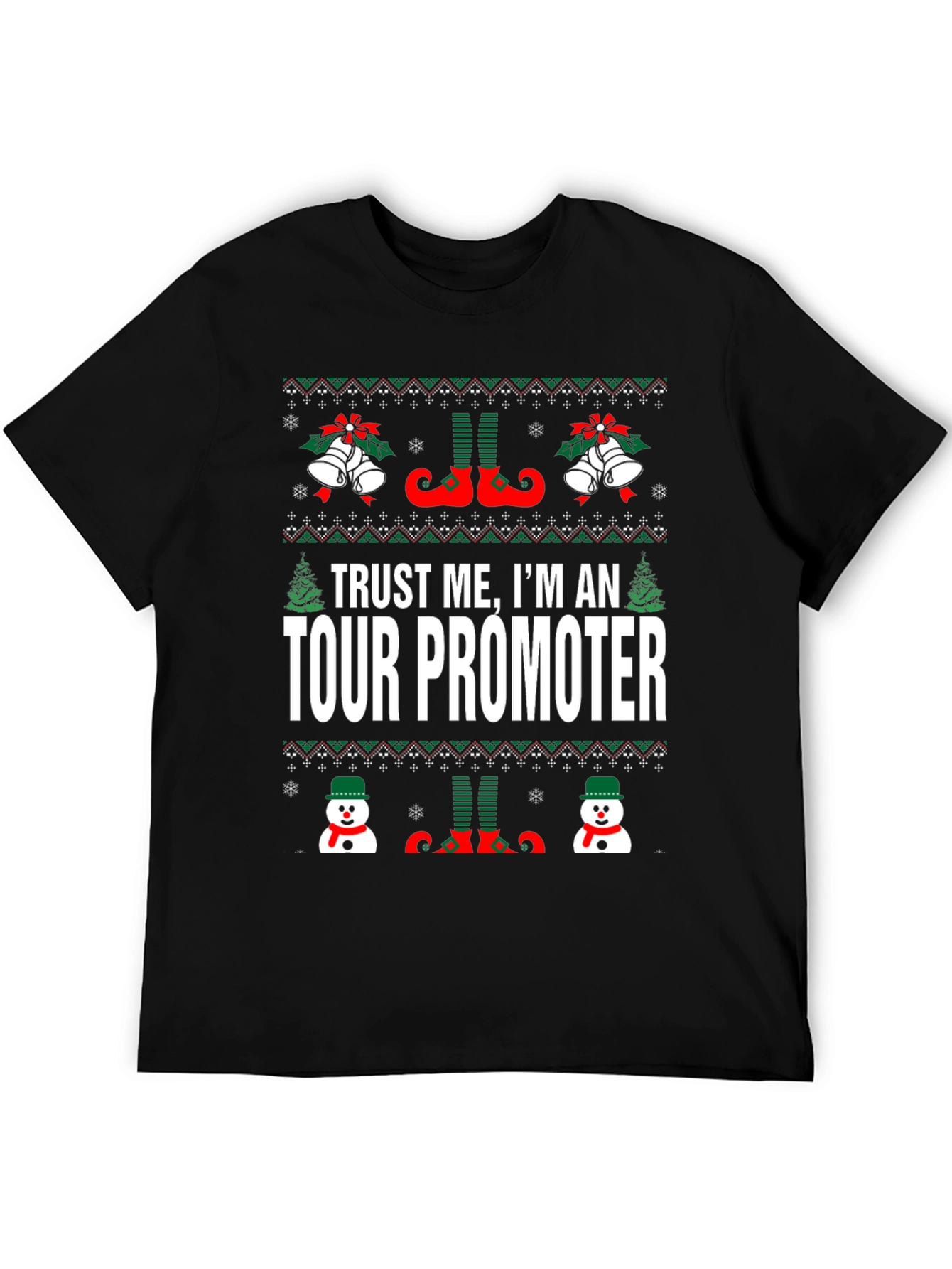 Tour Promoter Christmas Sweater T-Shirt