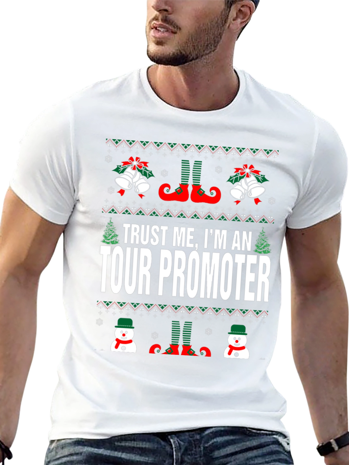 Tour Promoter Christmas Sweater T-Shirt